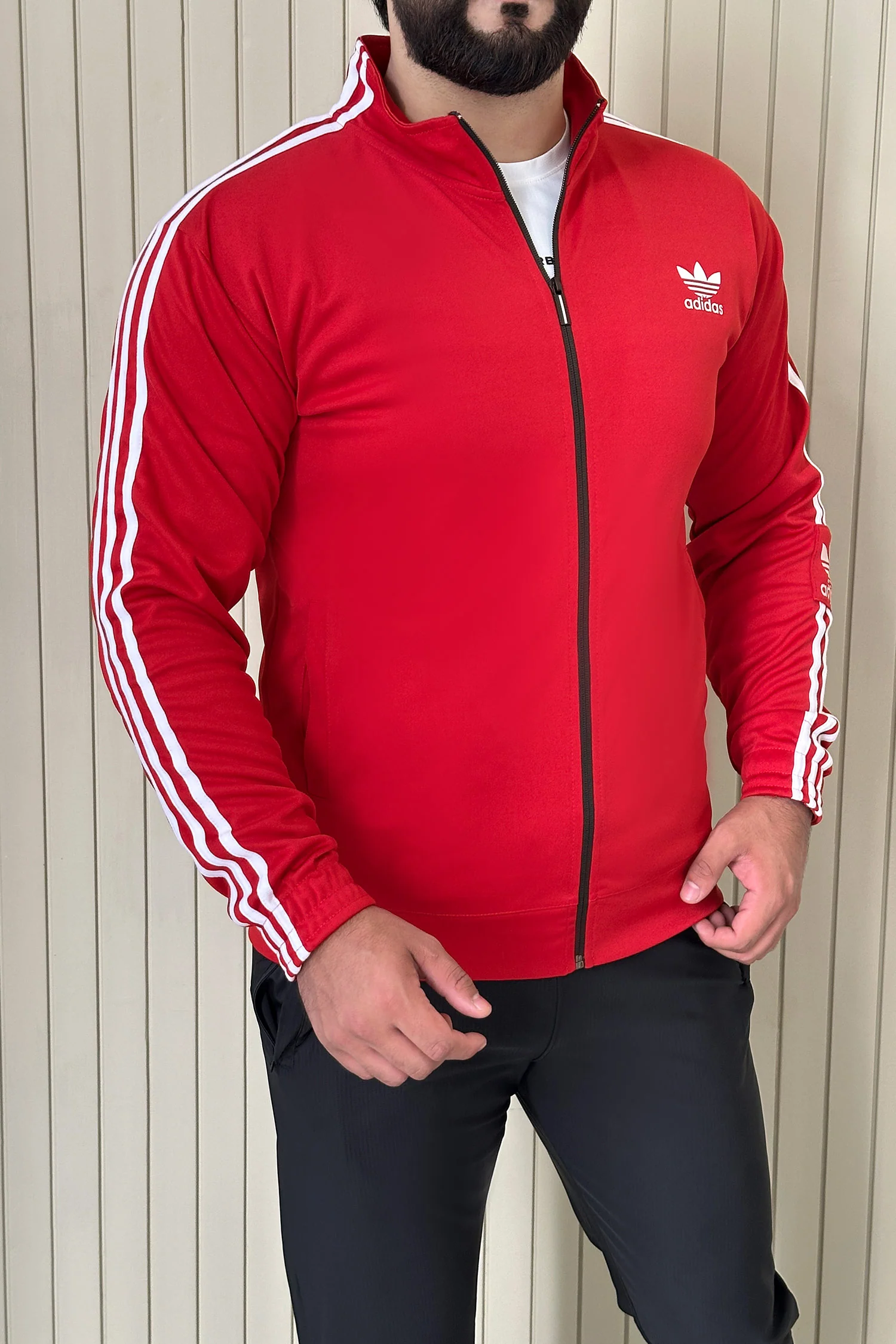 Adds 3-Stripes Signature Men Zipper Upper - Image 9