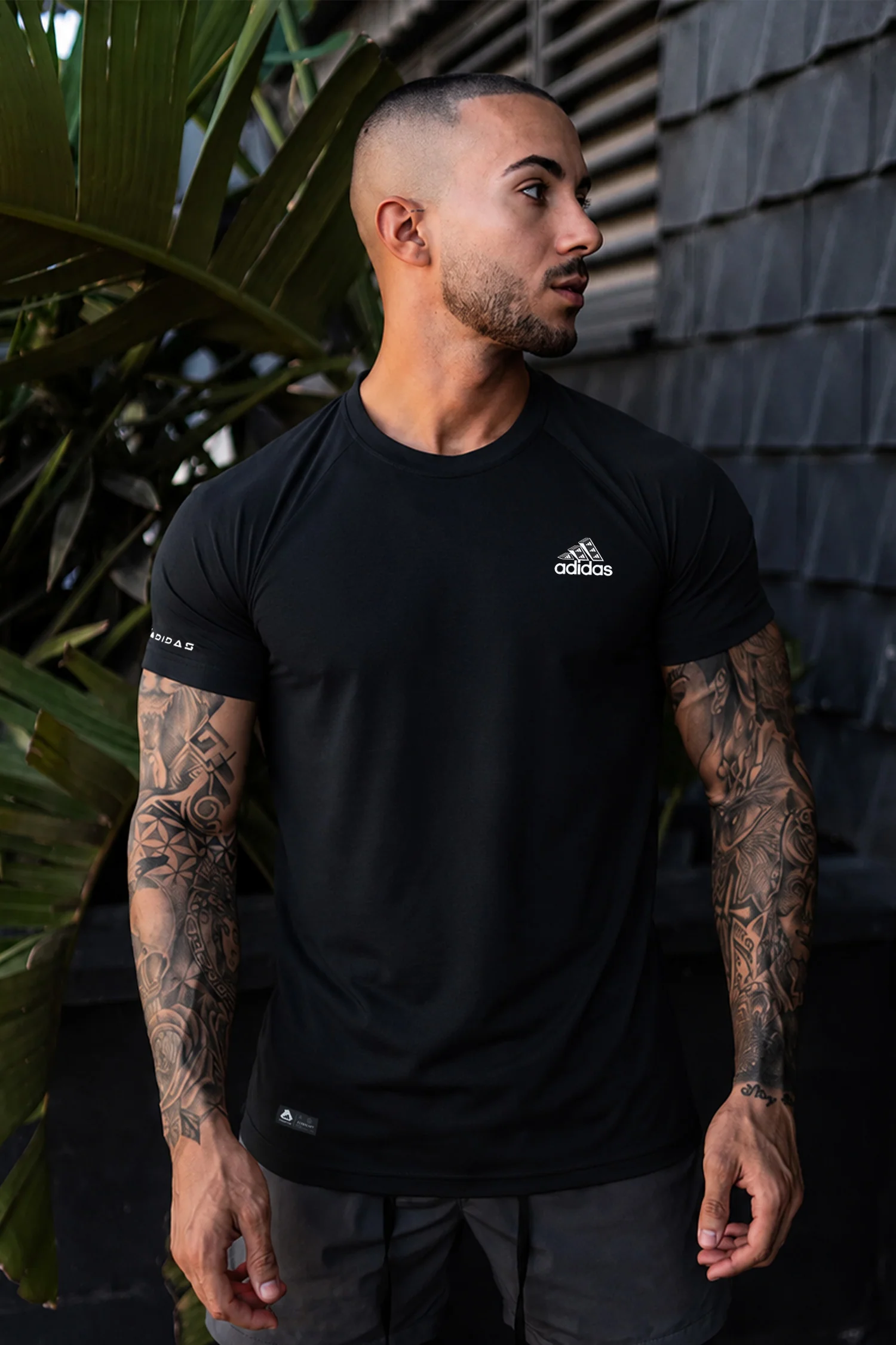 Adds Aero-Ready Training Imp Dry-Fit Tee In Black