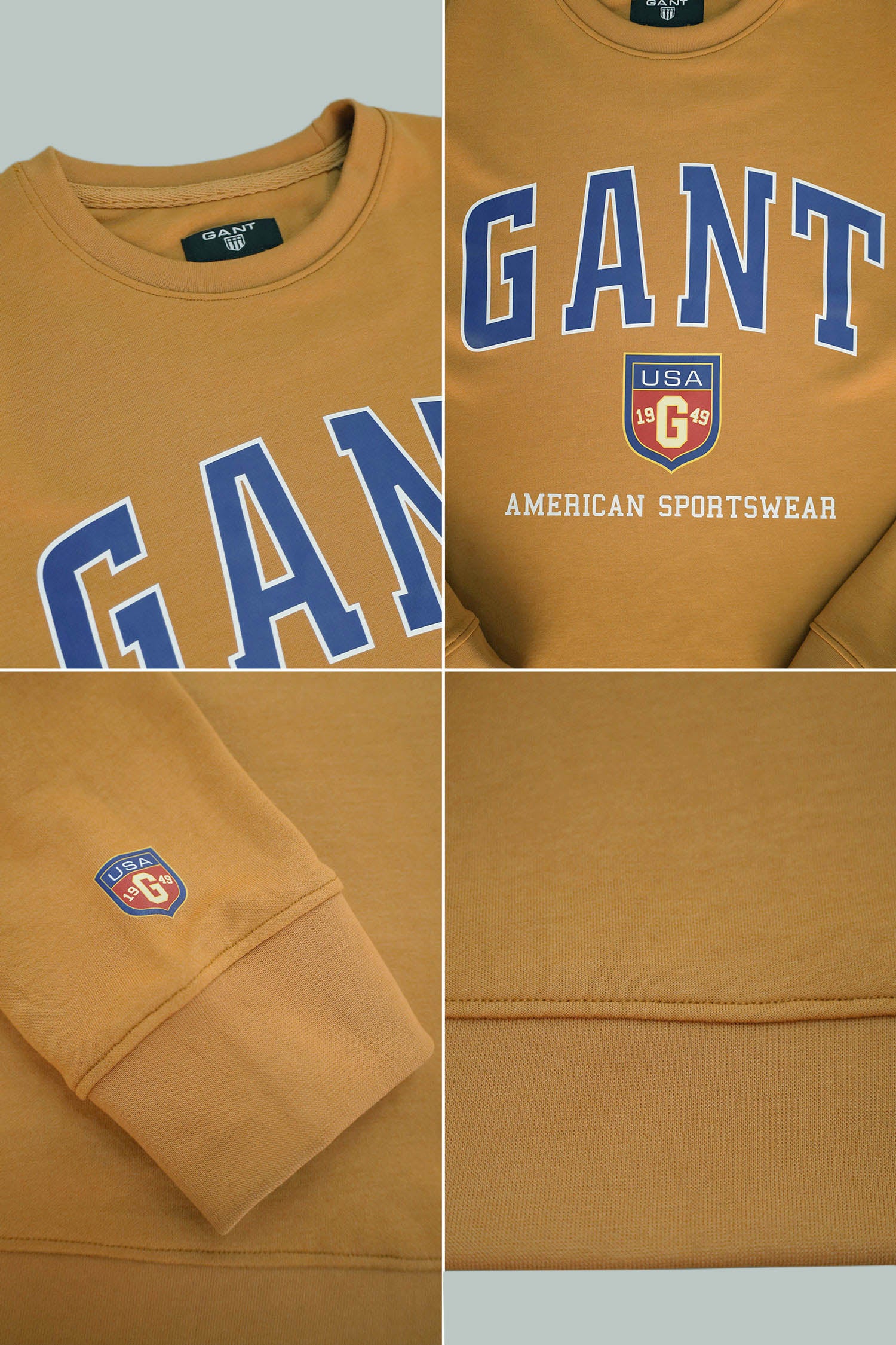 Gant Graphic TurtleNeck Imported Men's Sweatshirt - Image 12