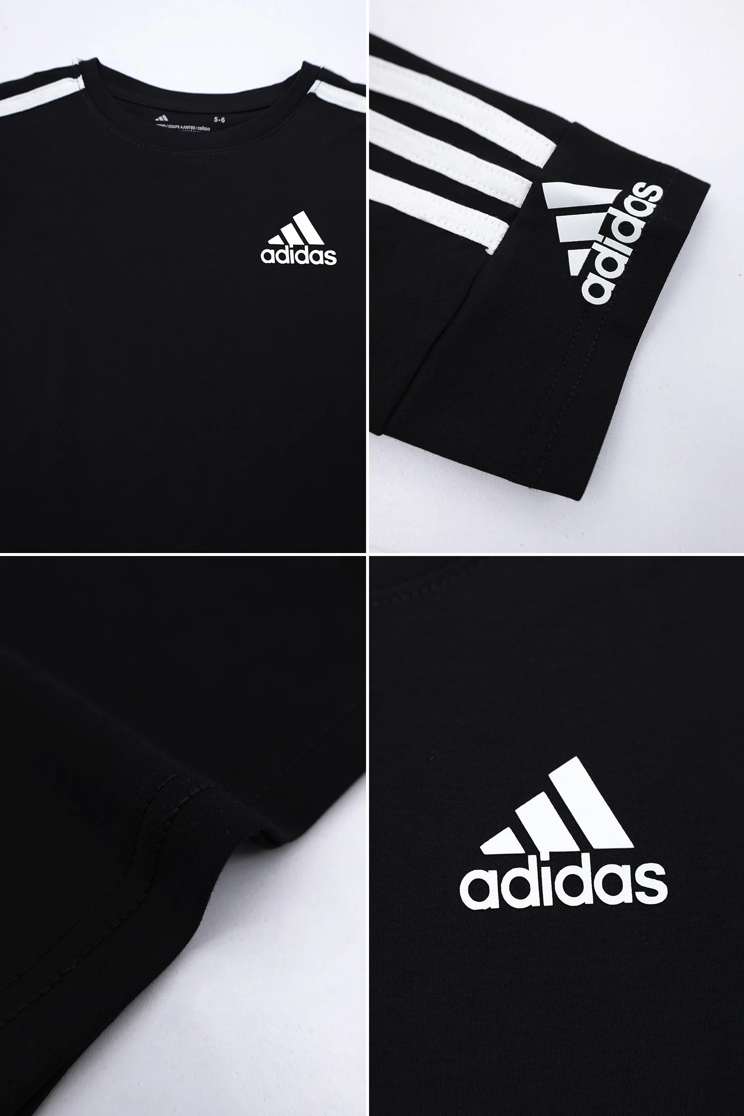 Adds Essential Three Stripes Kids Co-Ord Set - Image 8