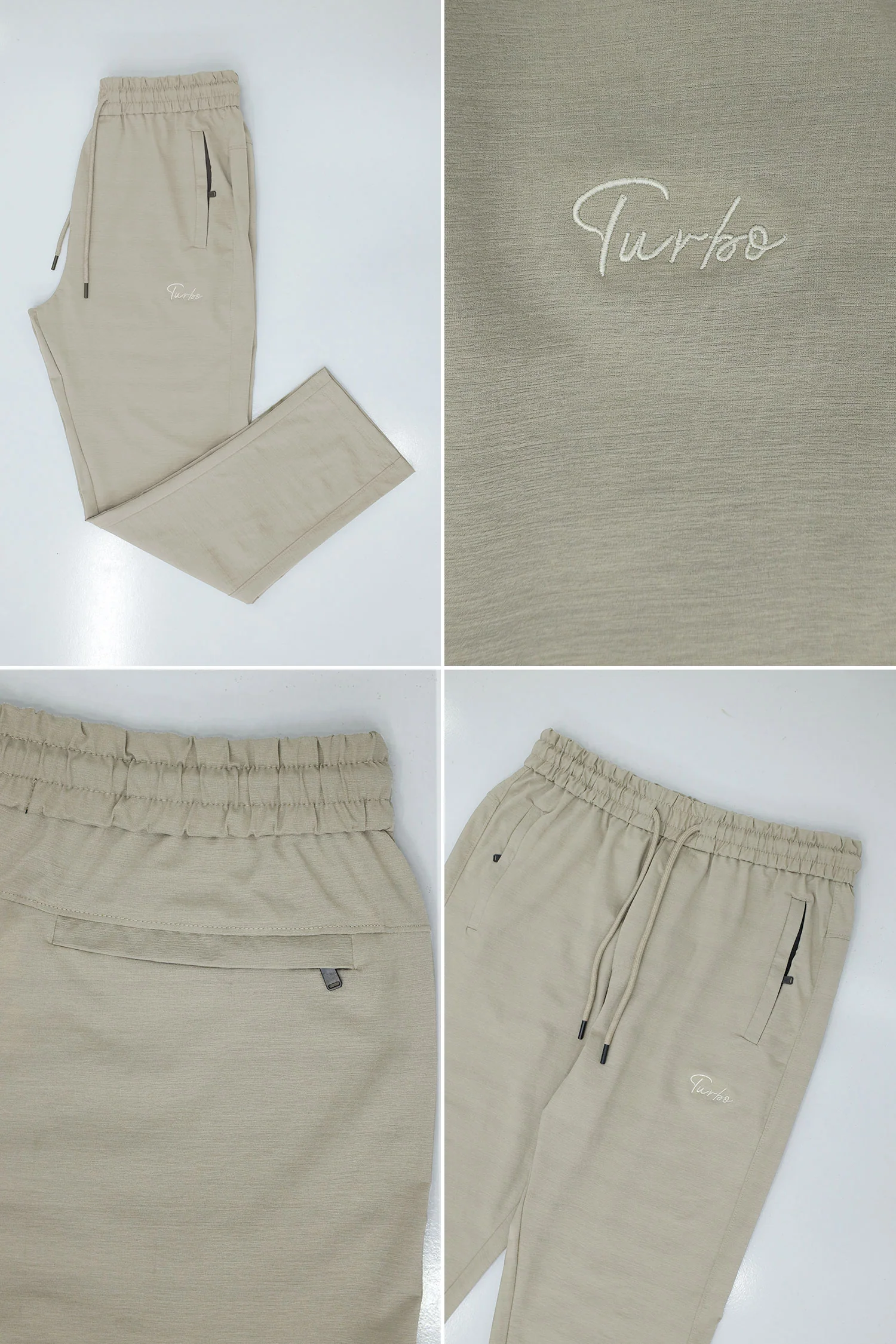 Turbo Premium Style Slim-Fit Trouser In Light Skin - Image 5