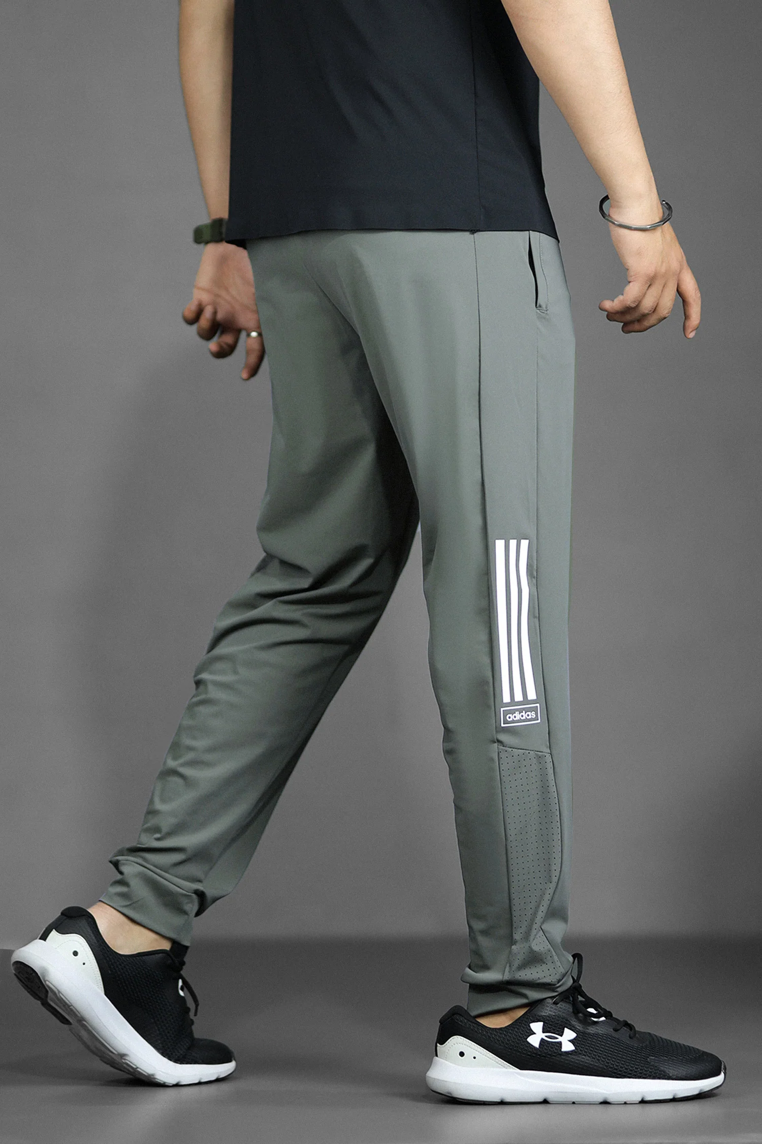 Adds Iconic Running Elastic Dry-Fit Trouser* - Image 15