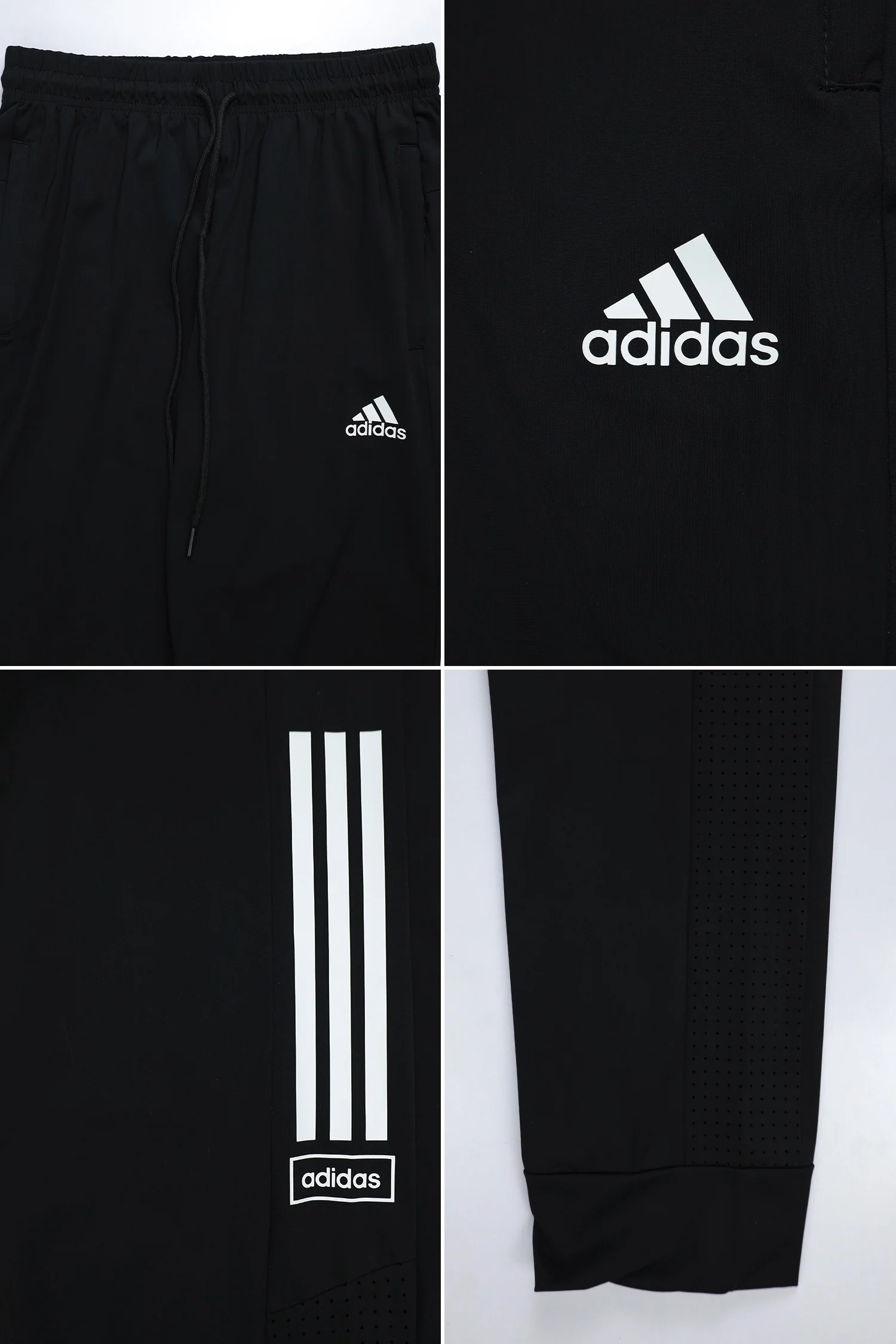 Adds Iconic Running Elastic Dry-Fit Trouser In Black - Image 3
