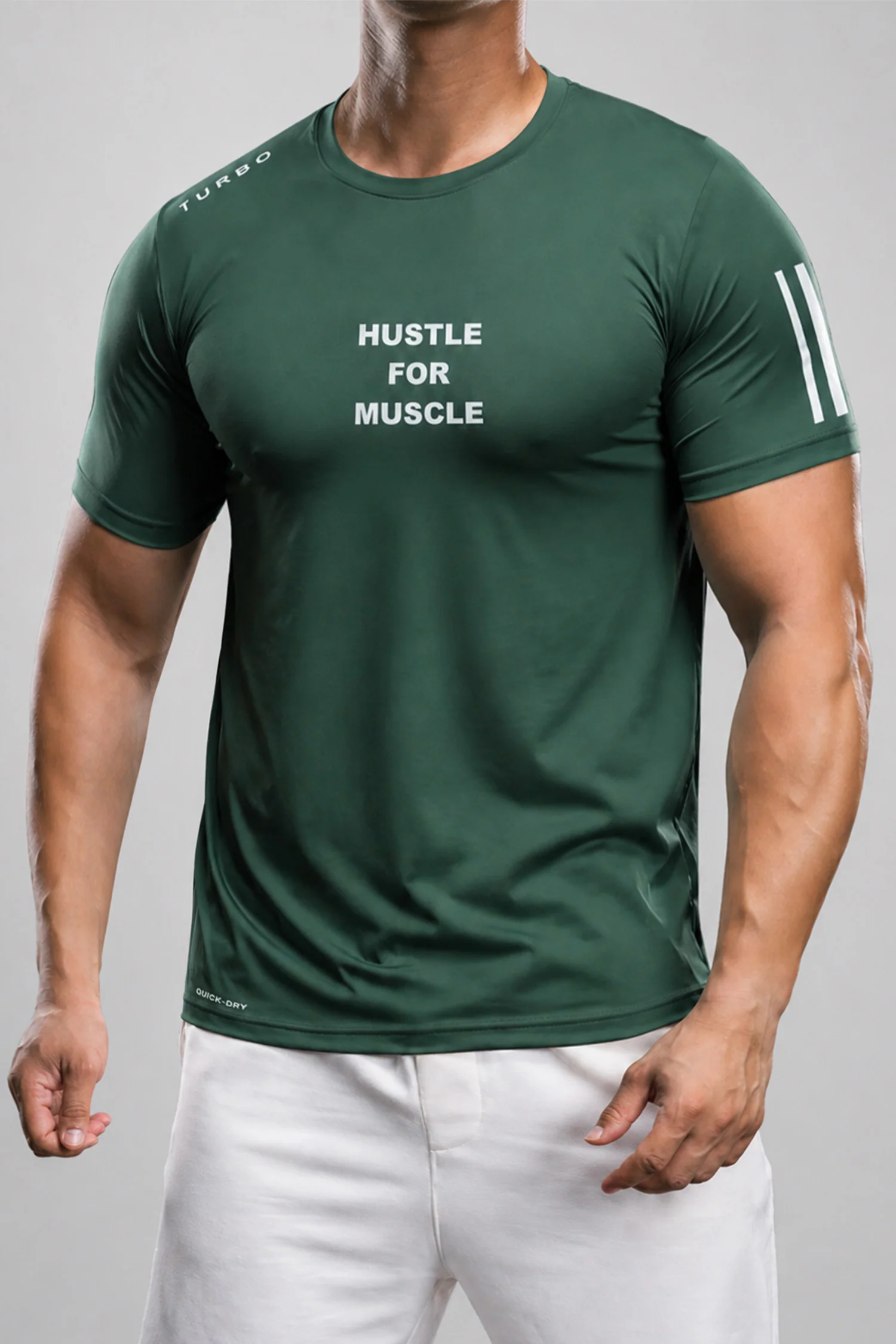 Turbo Hustle For Muscle Imp Dry-Fit Tee - Image 9