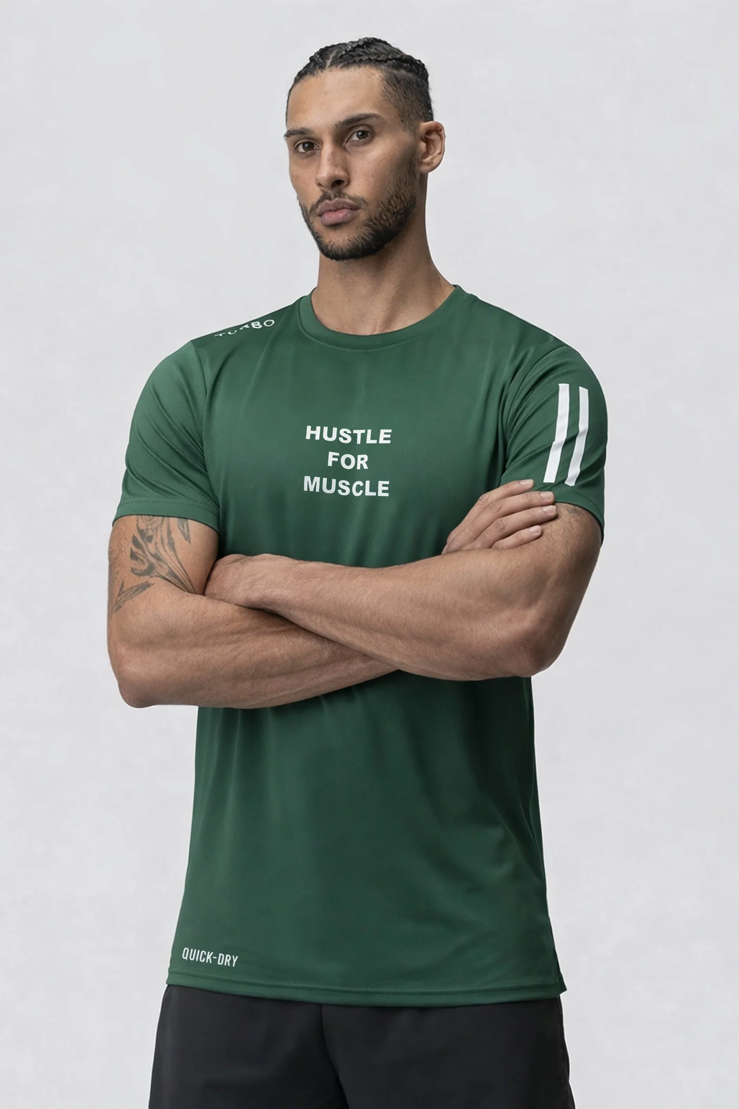 Turbo Hustle For Muscle Imp Dry-Fit Tee - Image 9
