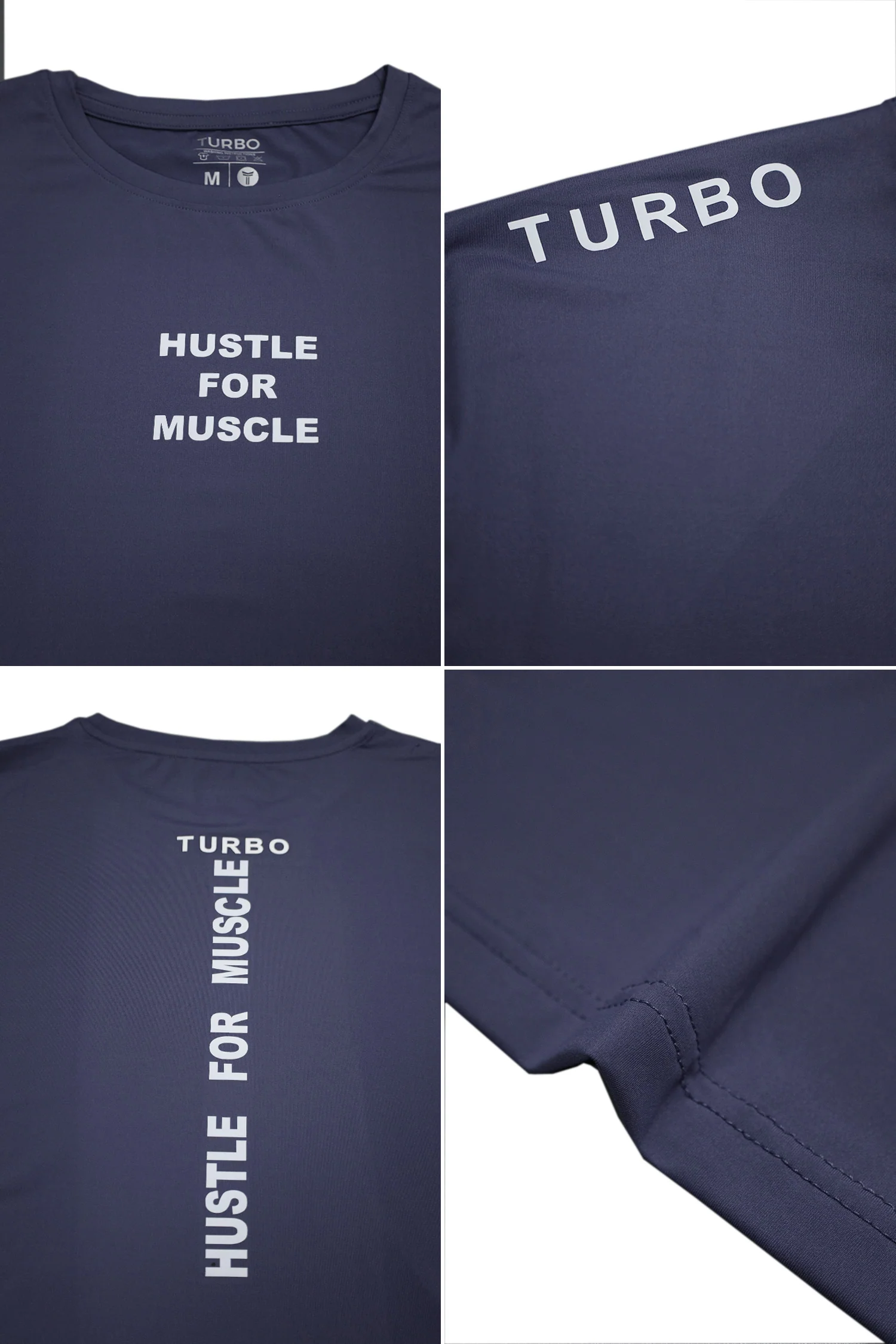 Turbo Hustle For Muscle Imp Dry-Fit Tee - Image 8