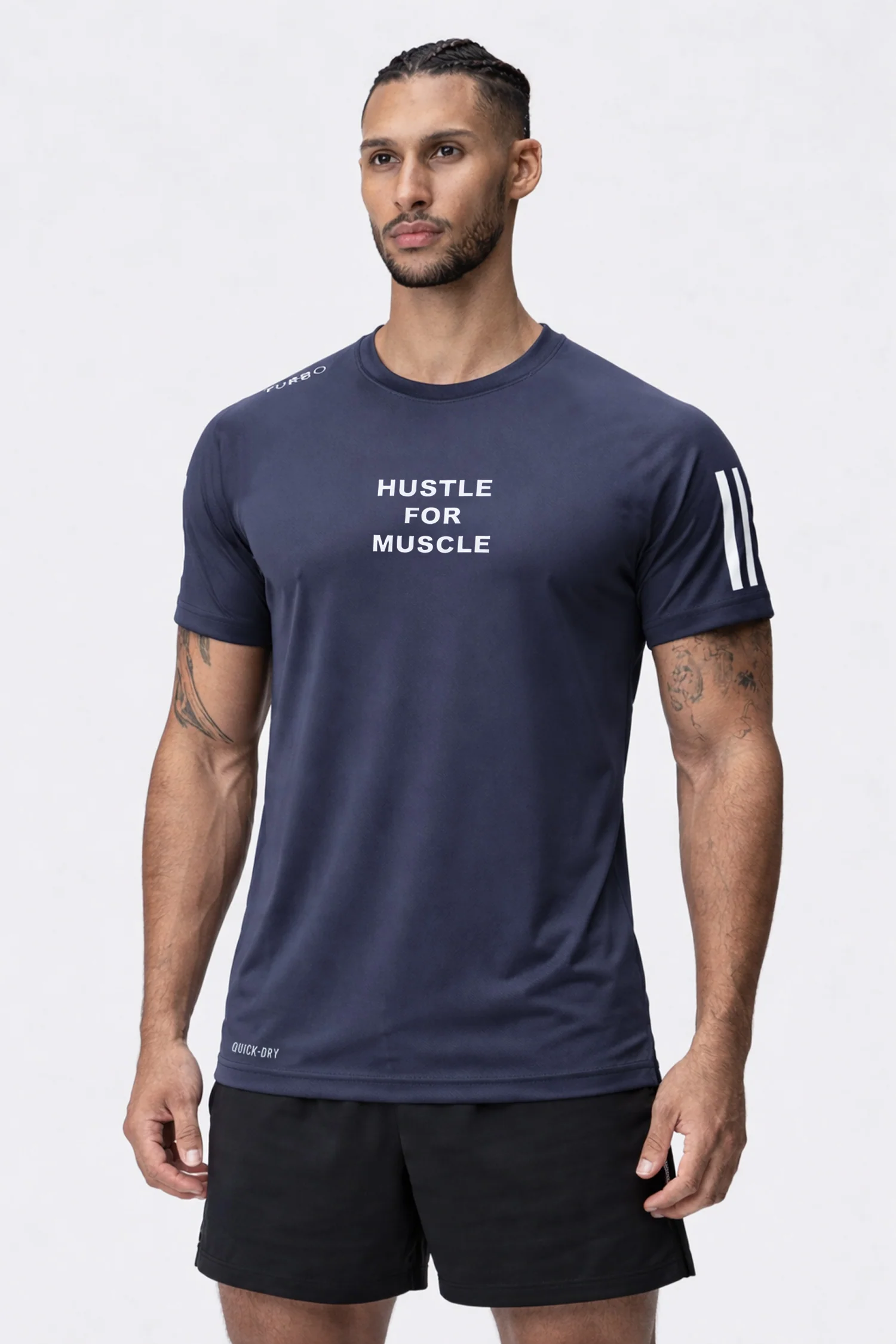 Turbo Hustle For Muscle Imp Dry-Fit Tee - Image 5