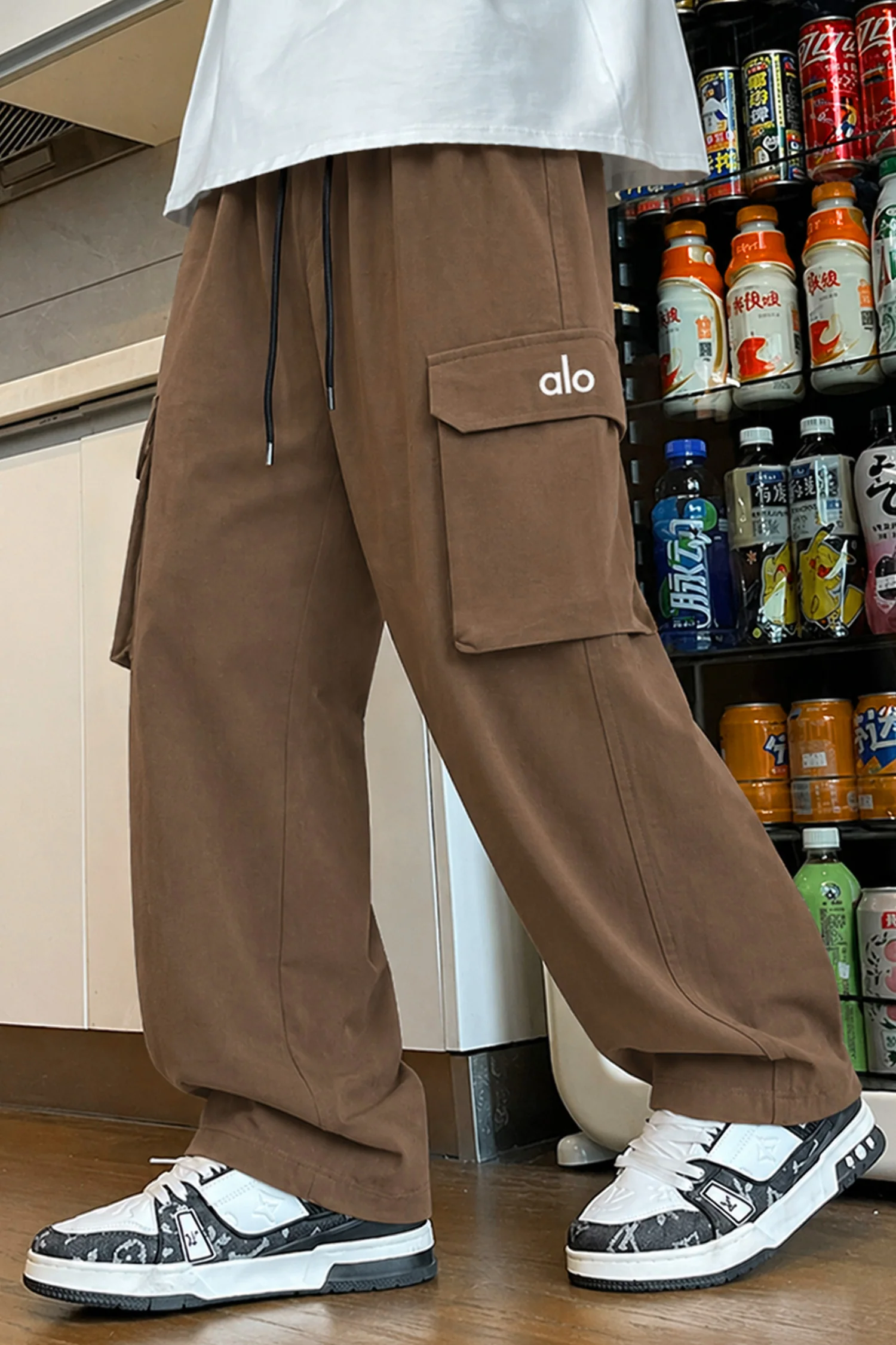 Alo Hope Head Loose Bottom Trouser - Image 7