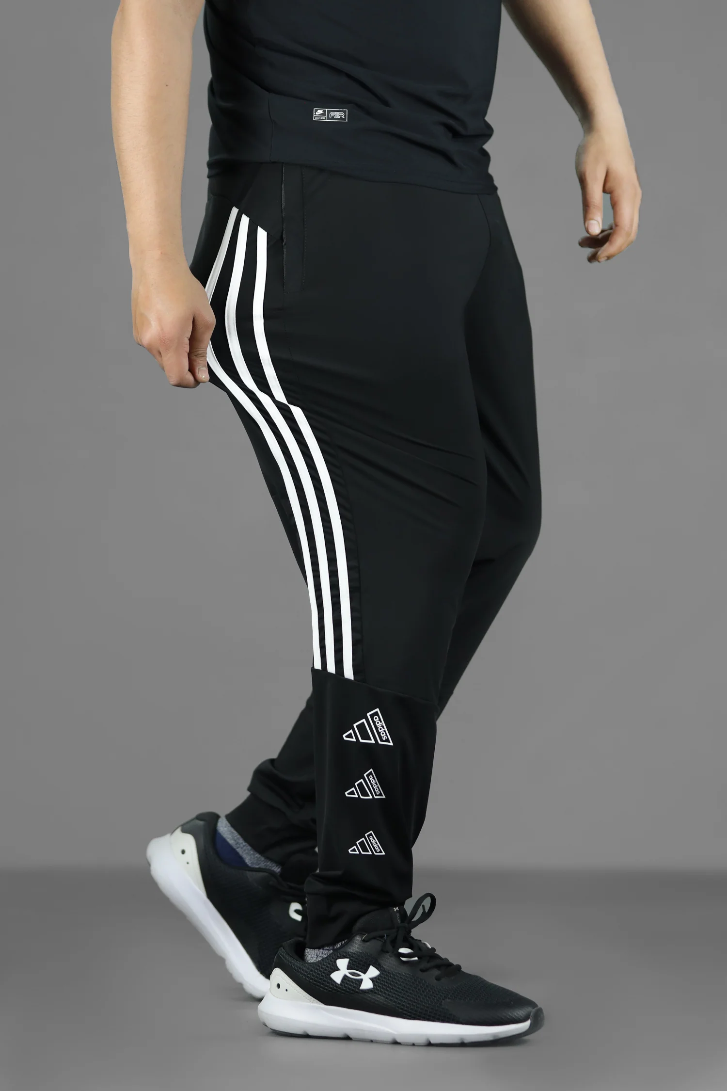Adds Side Half 3 Strips Dry-Fit Trouser* - Image 11