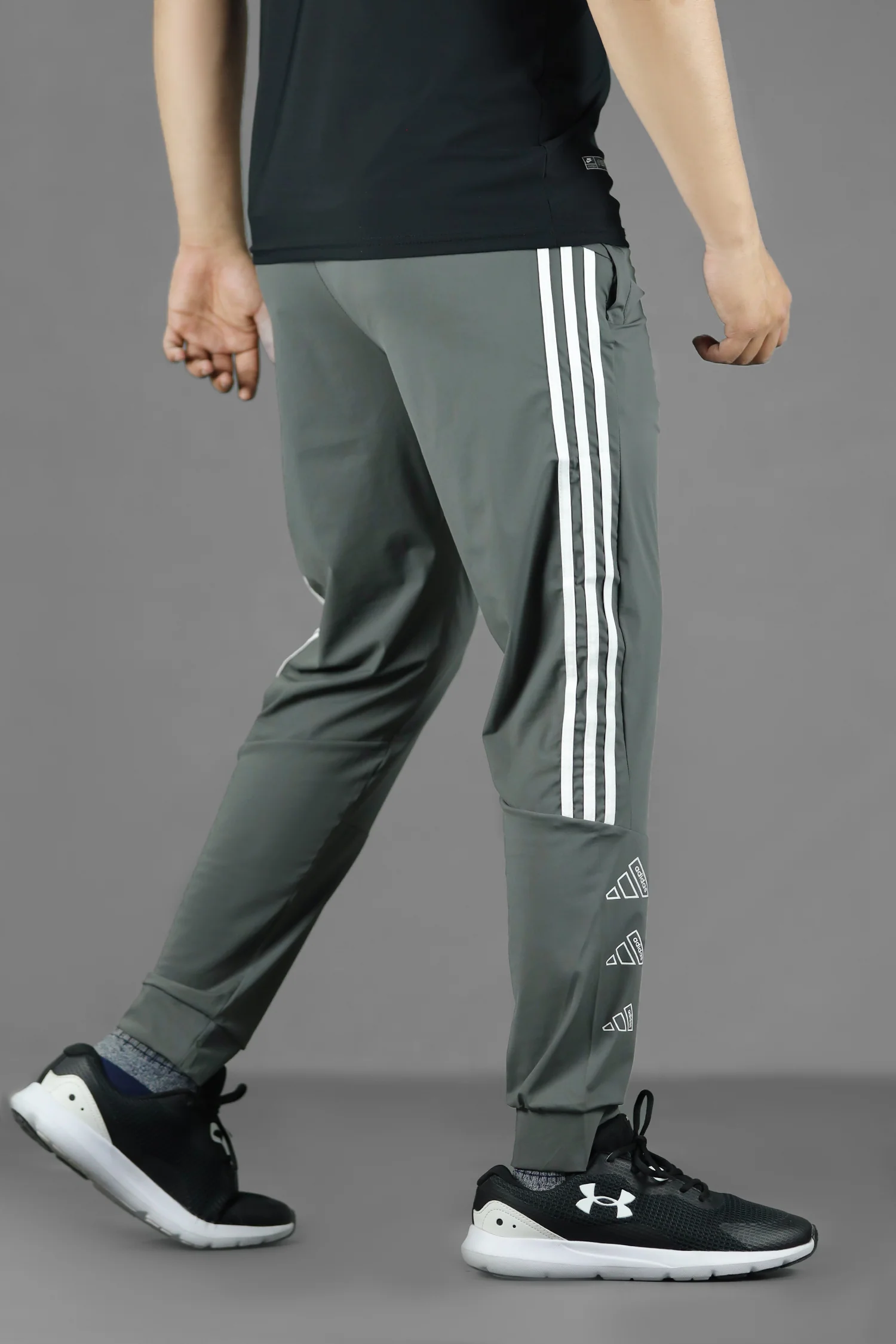 Adds Side Half 3 Strips Dry-Fit Trouser* - Image 9