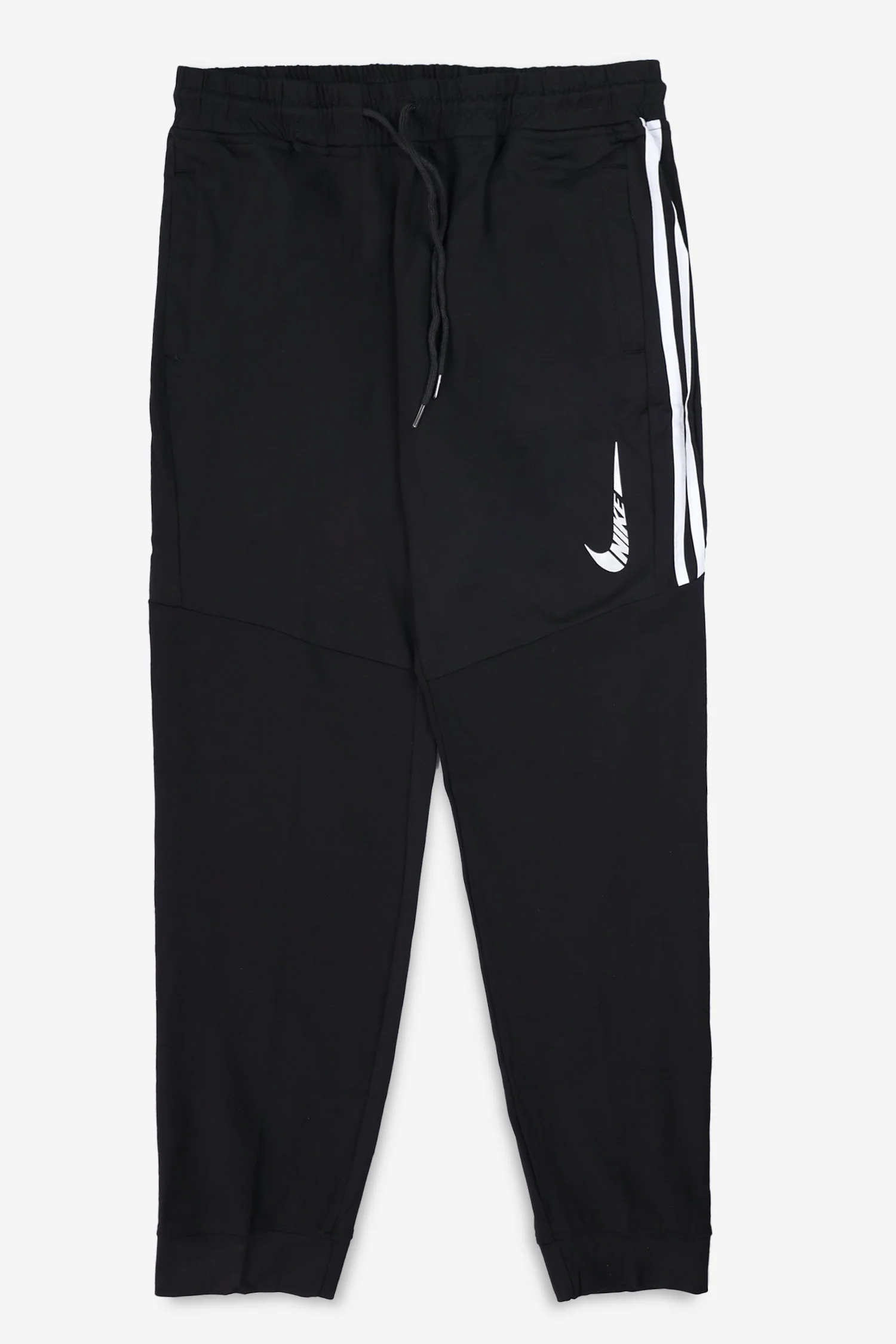Nke Casual Fashion Teenager Drawstring Sportswear Trouser In Black - Image 5