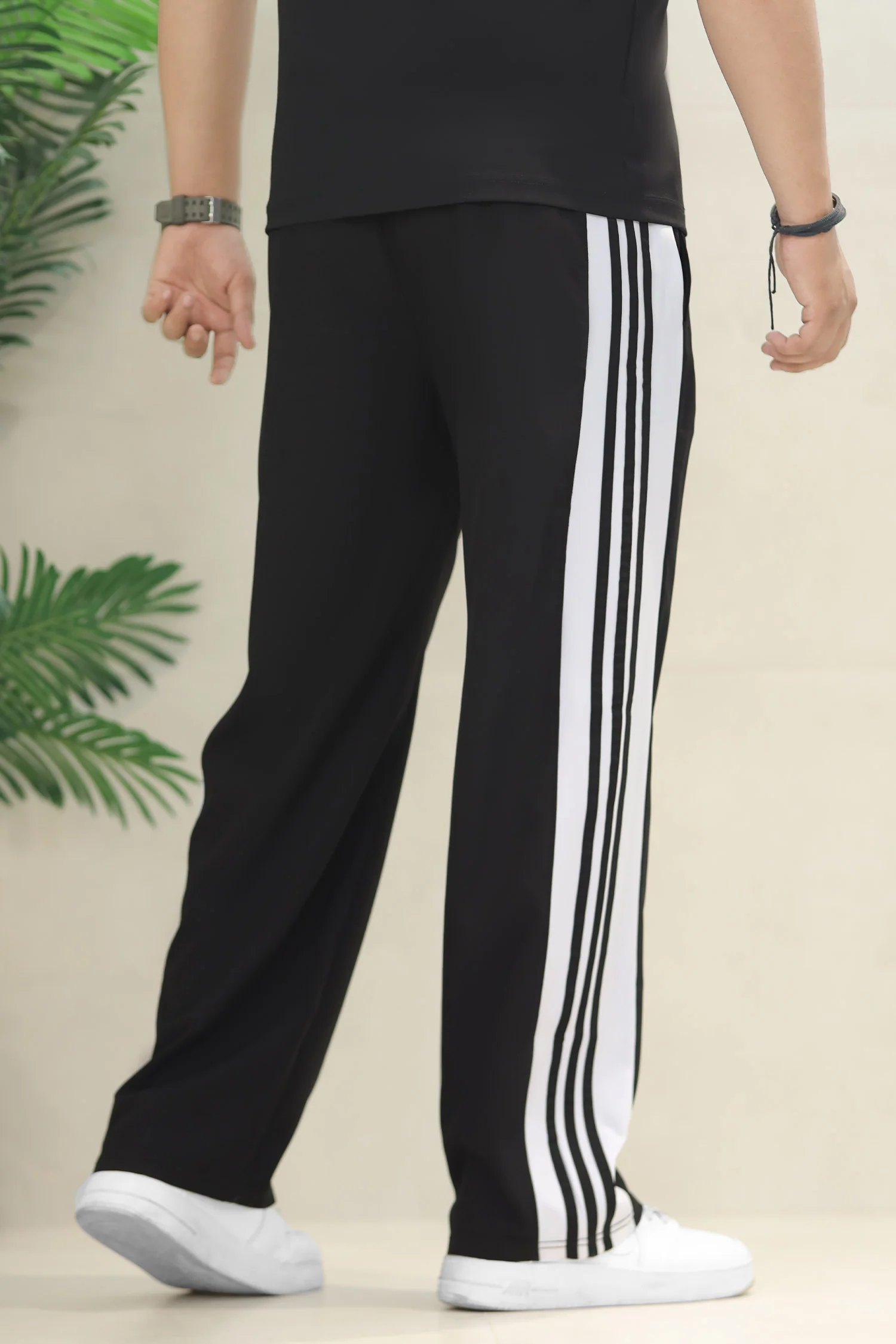 Adds Straight Side Lining Loose Bottom Trouser - Image 11