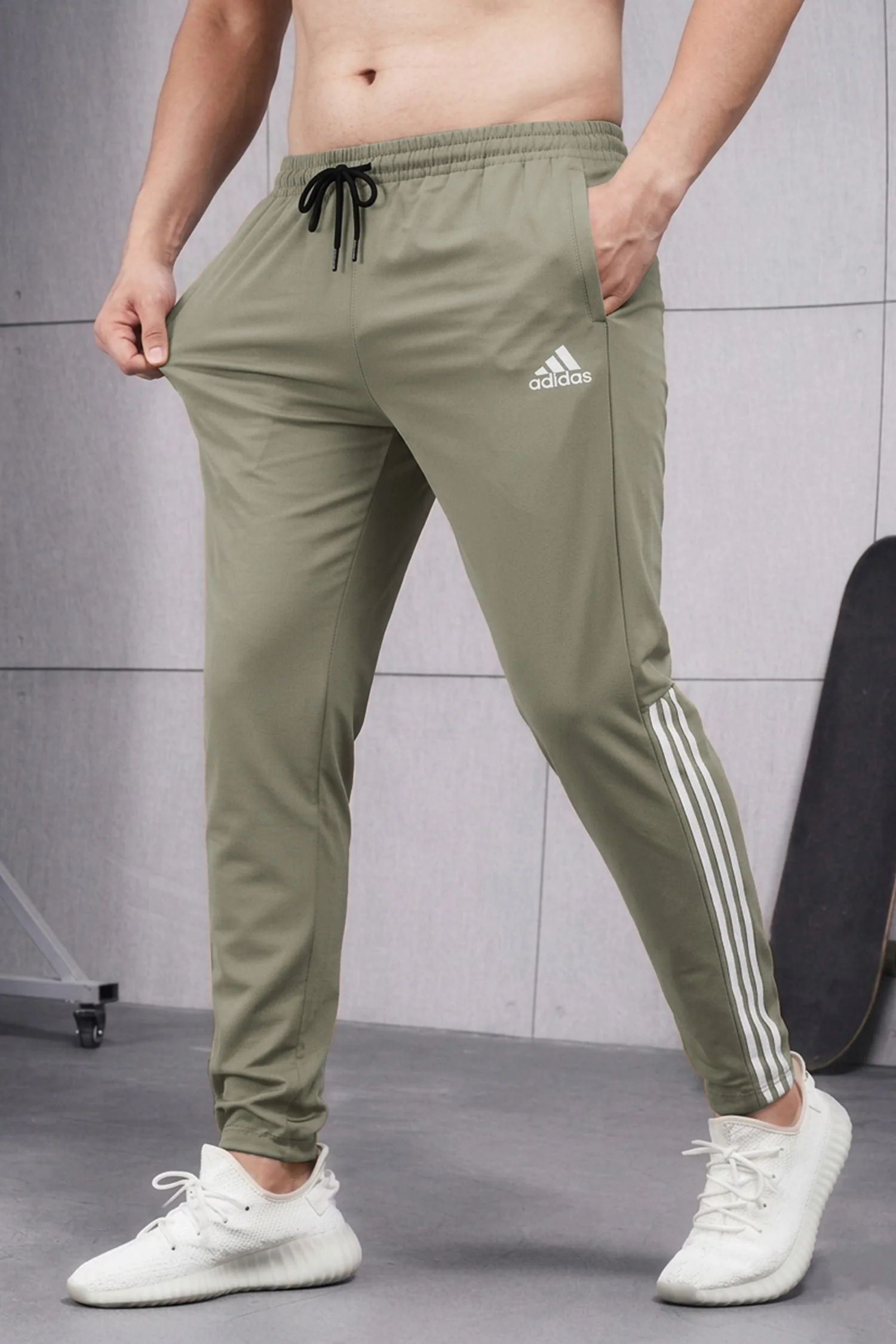 Adds Urban Stride Men's Dry-Fit Trouser In Skin