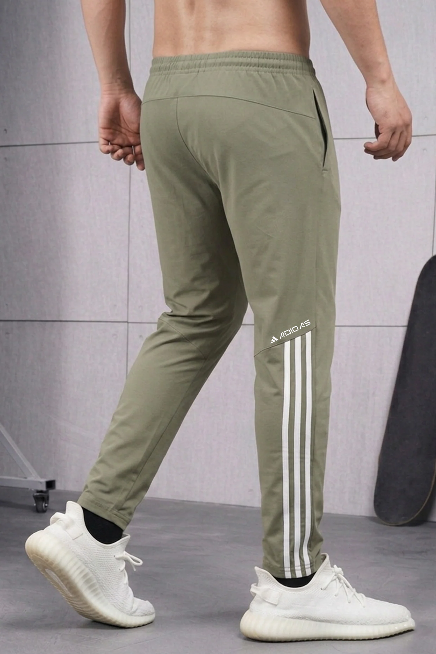 Adds Urban Stride Men's Dry-Fit Trouser In Skin - Image 2