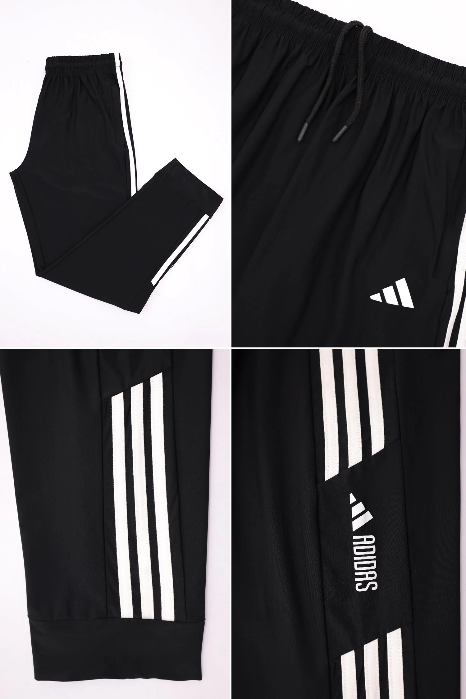 Adds Workout Essentials Men's Imp Dry-fit Trouser In Black - Image 4