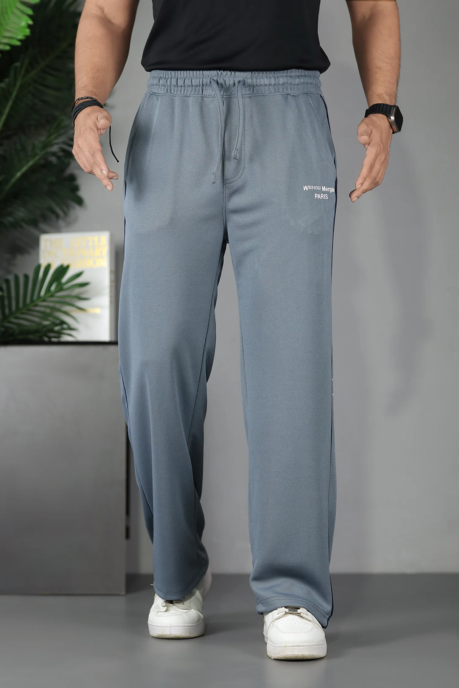 Turbo Piping Detailing  Loose Bottom Trouser - Image 17
