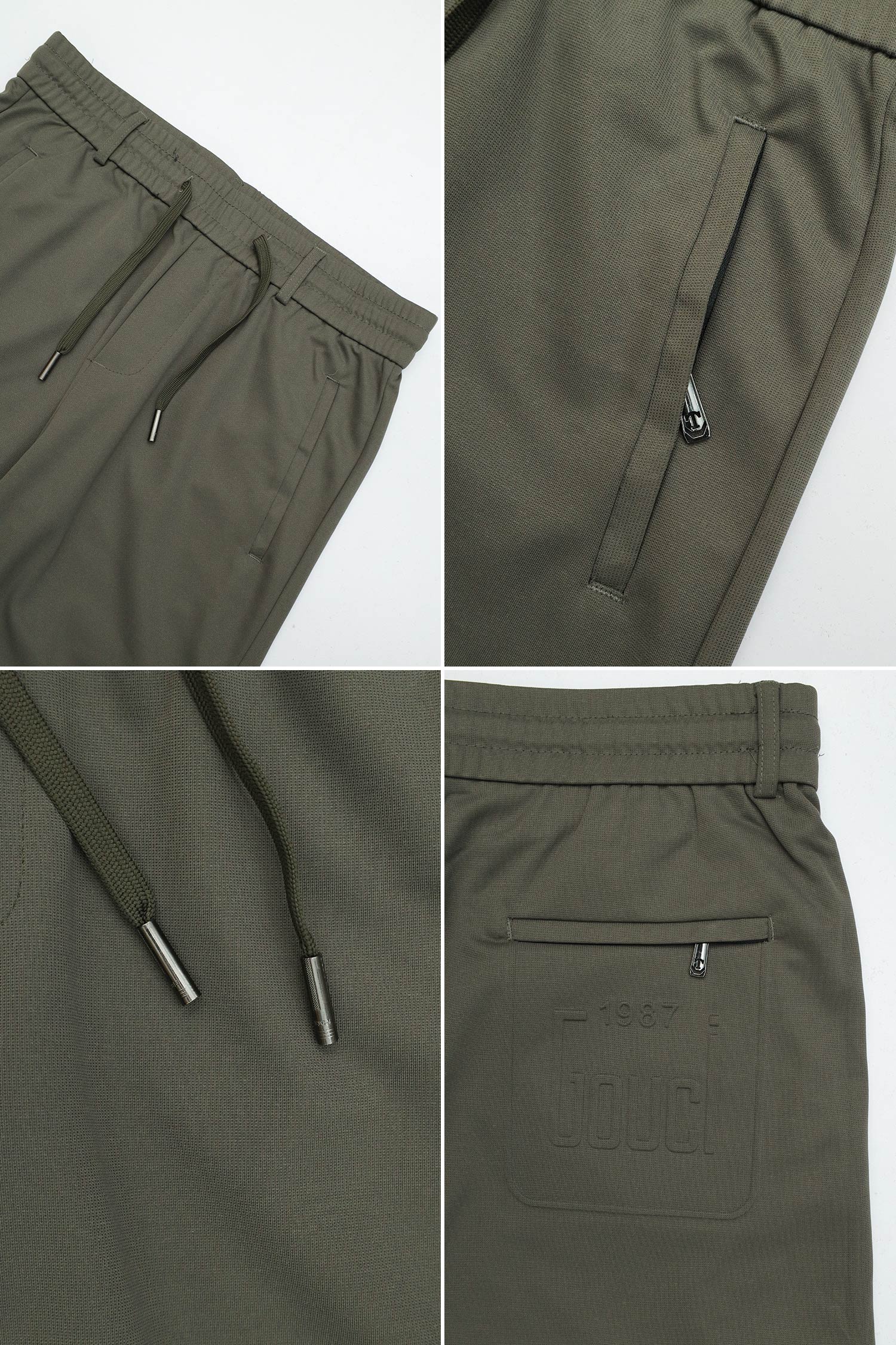 Gcci Casual Lightweight Imported Slim-Fit Trouser - Image 8