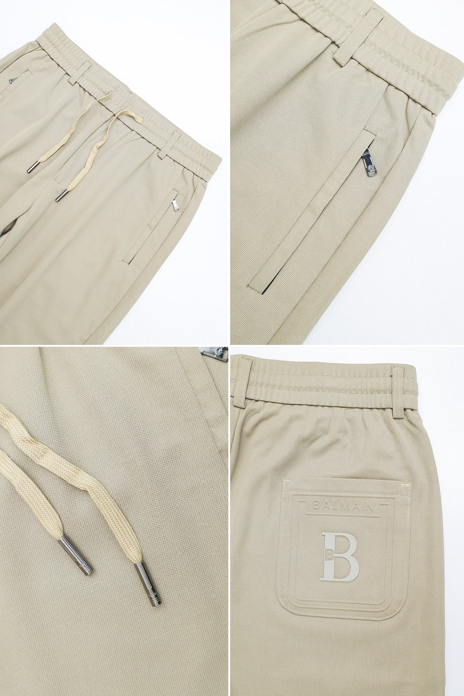 Blman Semi-Classic Imported Slim-Fit Trouser In Light Skin - Image 5