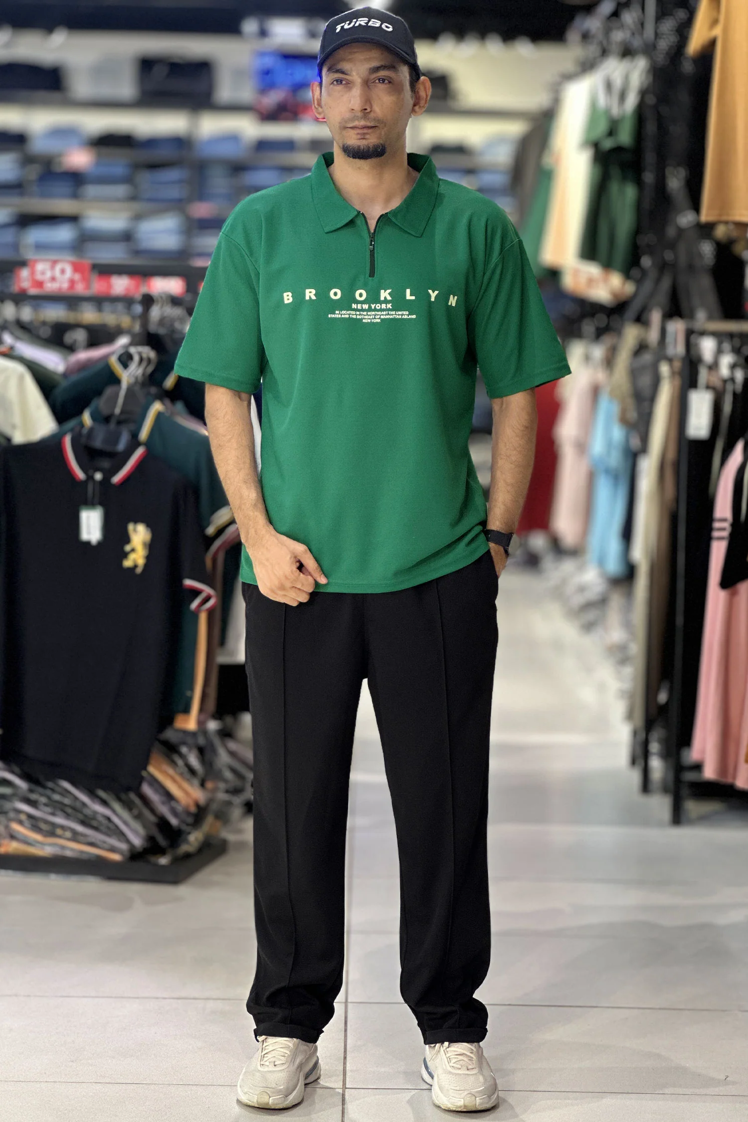 Broklyn Sports Inspired Zipper Style Tracksuit* - Image 3