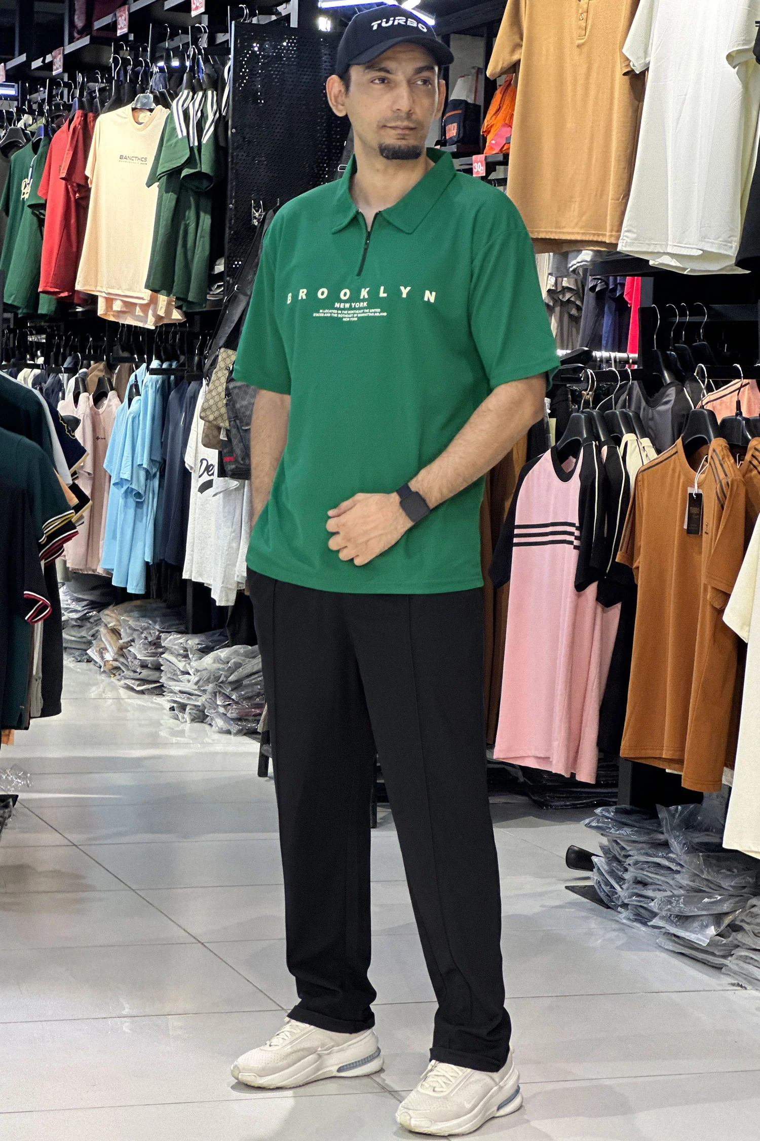 Broklyn Sports Inspired Zipper Style Tracksuit* - Image 4