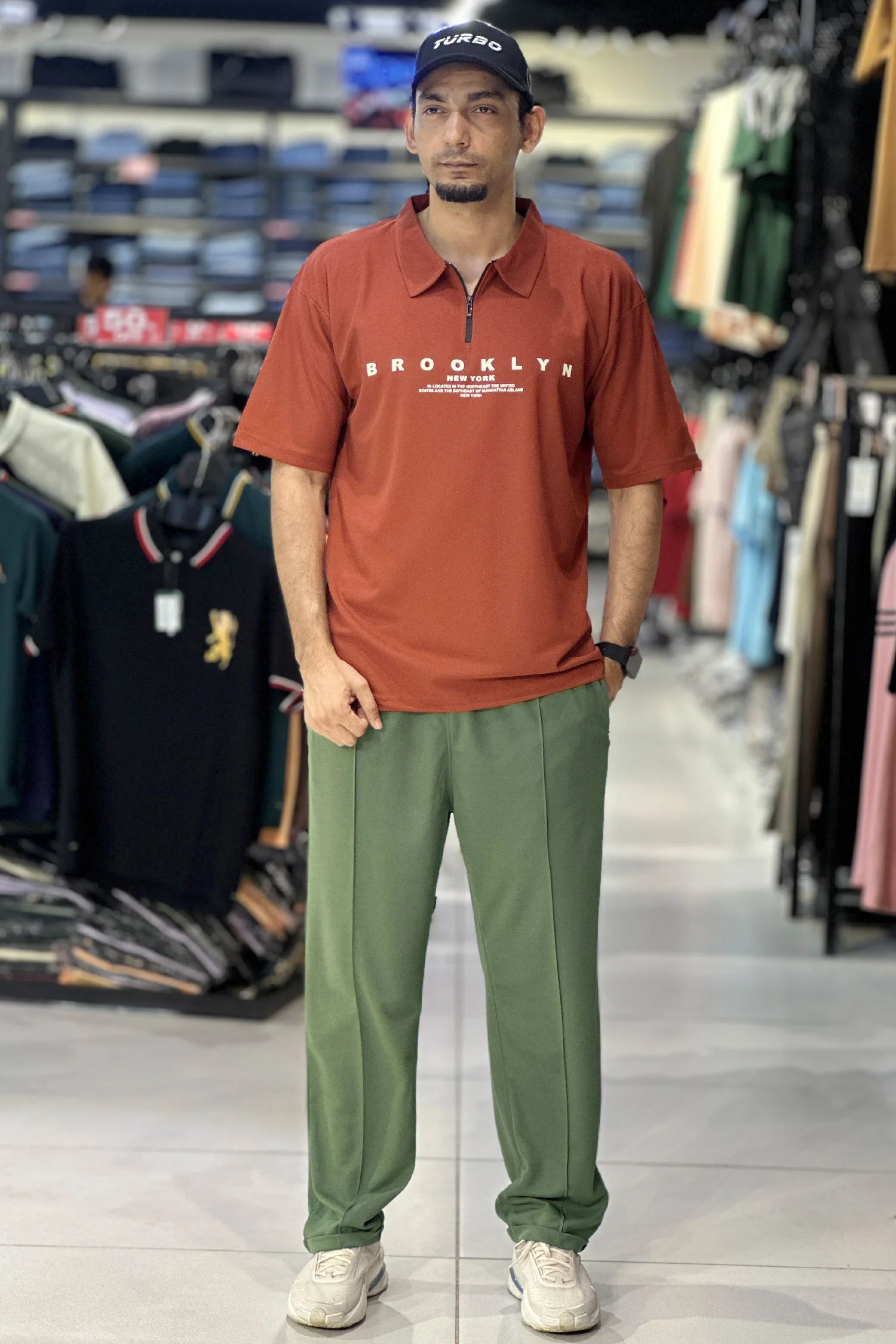 Broklyn Sports Inspired Zipper Style Tracksuit* - Image 5