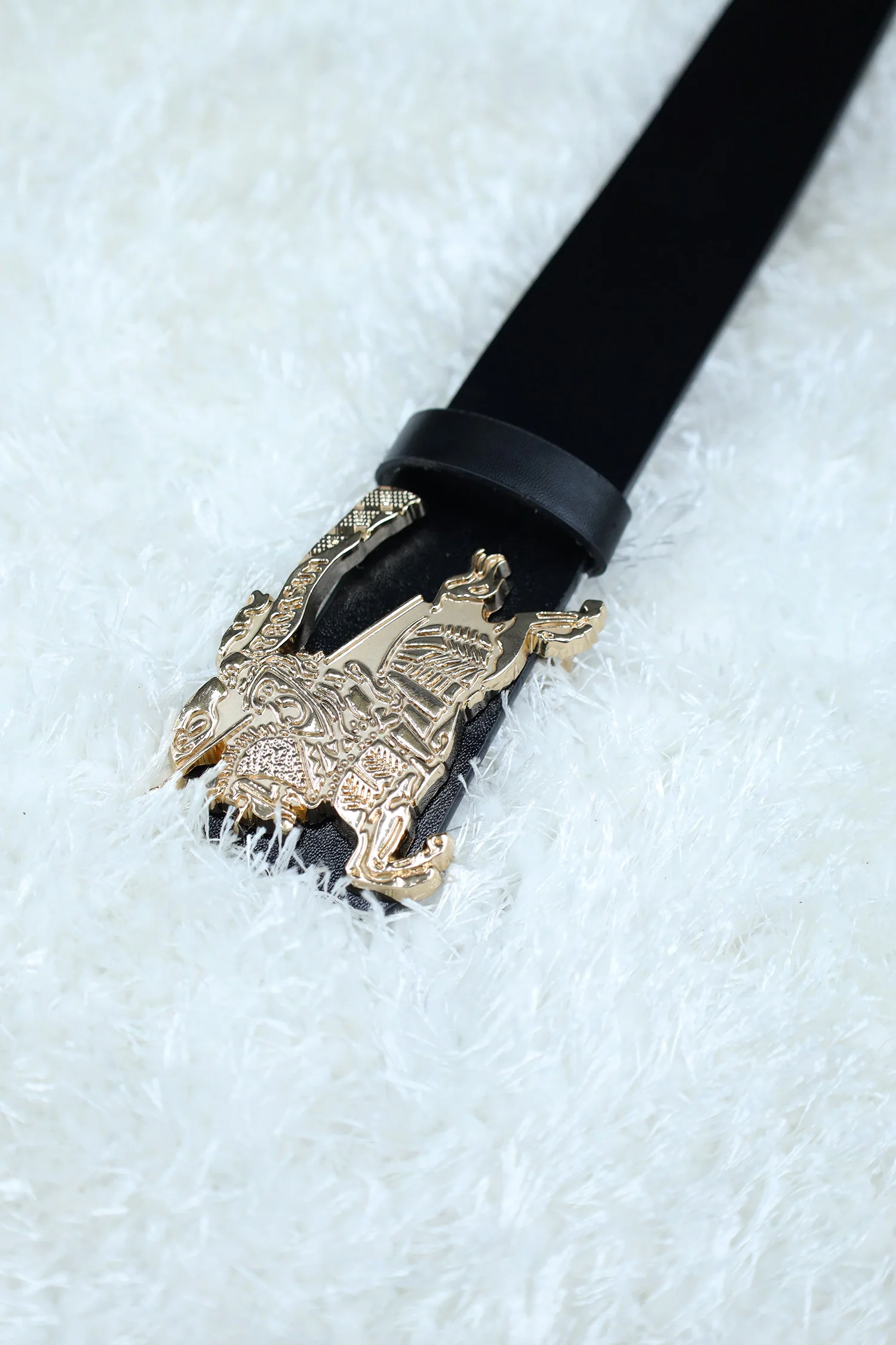 Burbrry Metal Alloy Automatic Buckle Branded Belt - Image 4