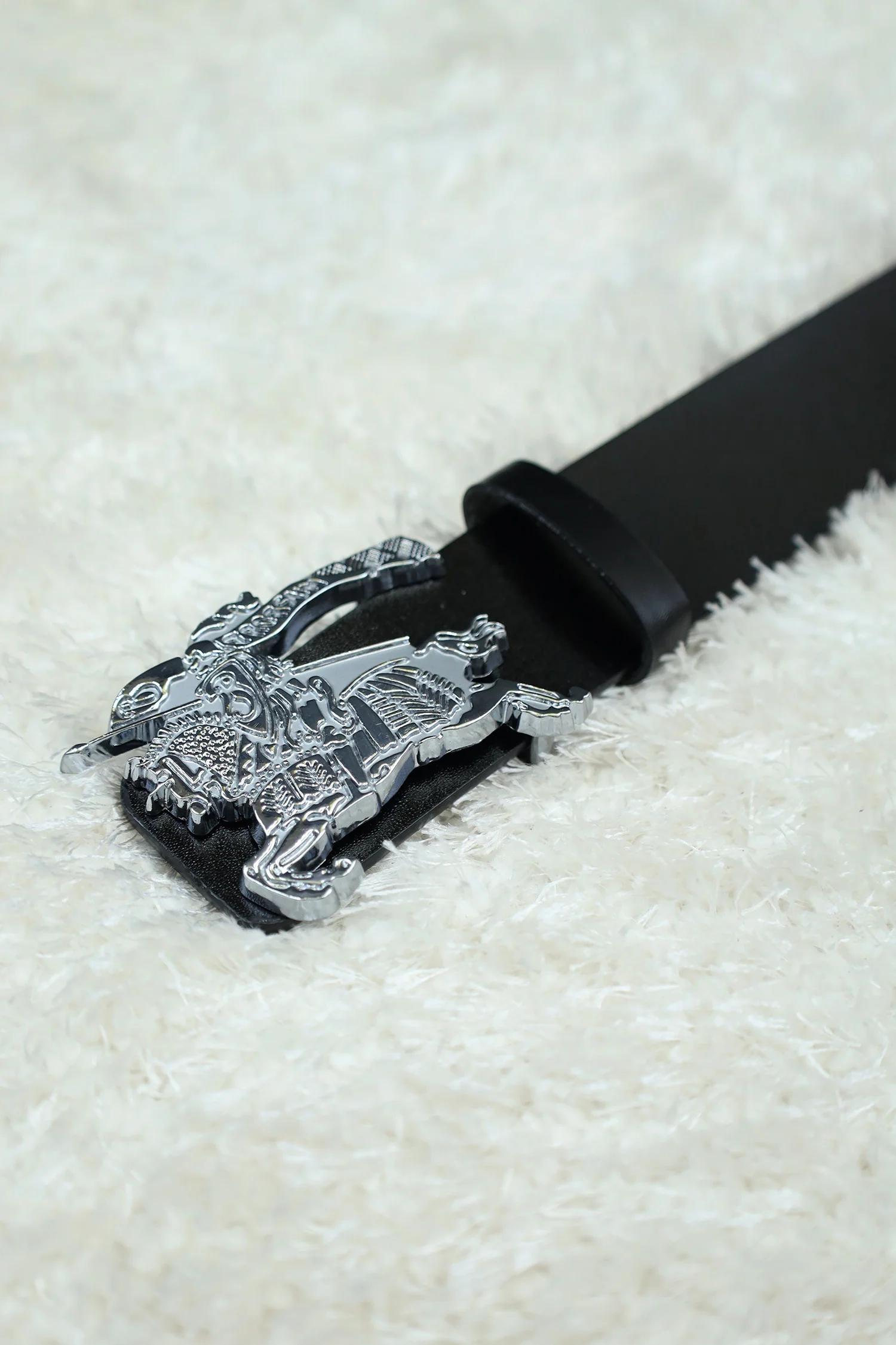Burbrry Metal Alloy Automatic Buckle Branded Belt - Image 8