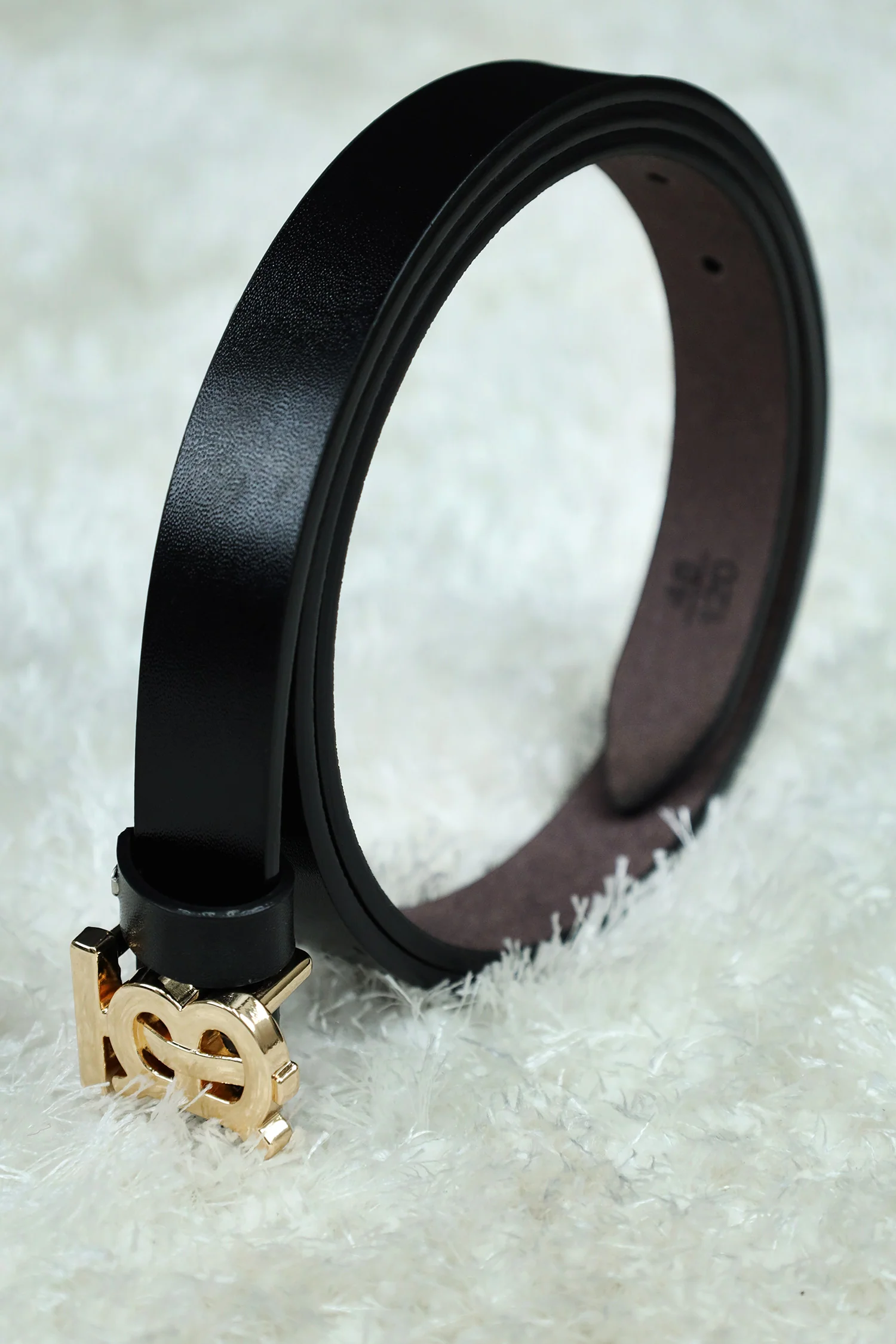 Burbrry Metal Alloy Automatic Buckle Branded Belt - Image 3
