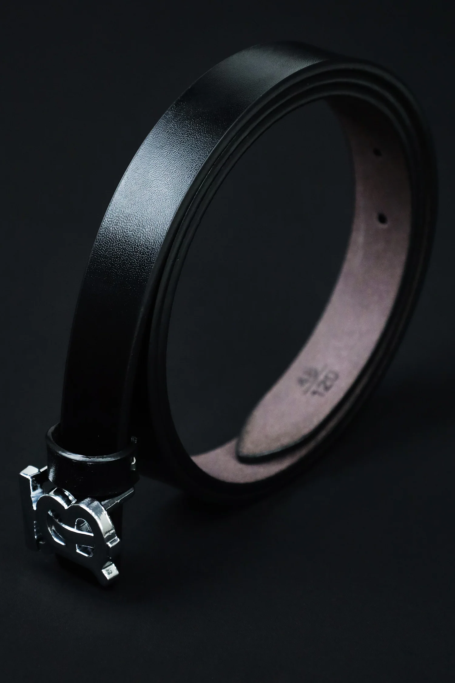 Burbrry Metal Alloy Automatic Buckle Branded Belt - Image 3
