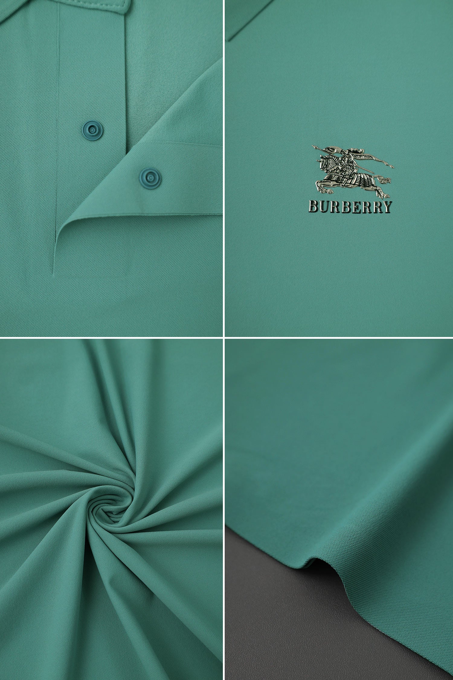 Burbry Modern Fit Performance Imp Dry-Fit Polo - Image 6