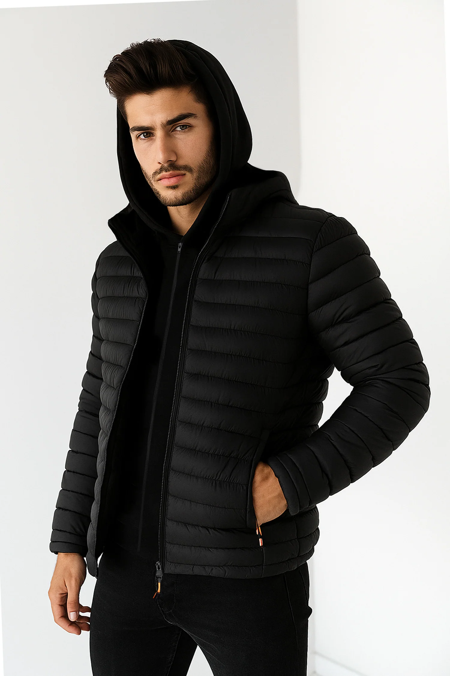 Winter Warmer Lining Padded Imported Puffer Jacket - Image 14
