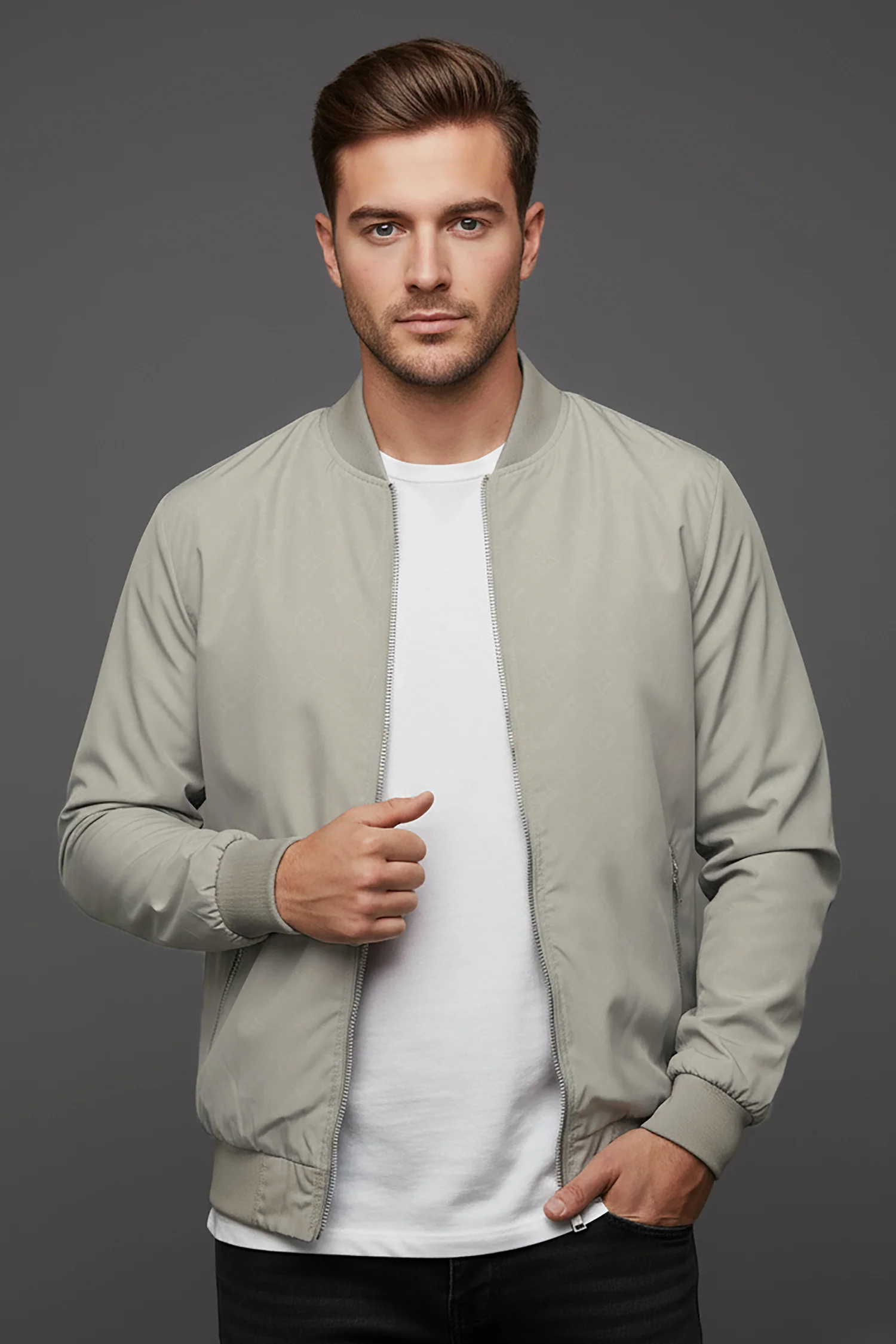 Comfy Cozy Rib Style Imported Light Weight Jacket - Image 18