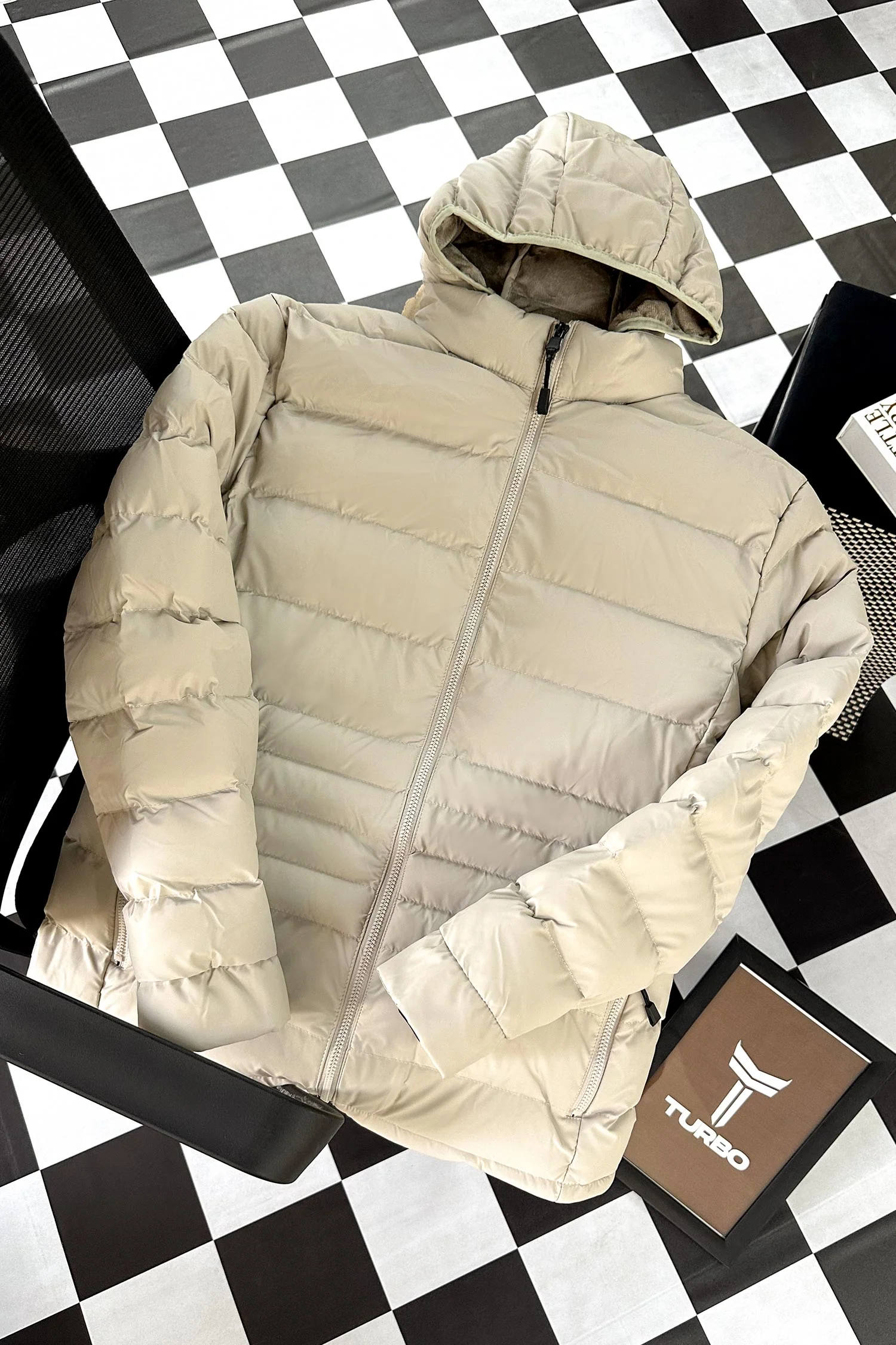 Classic Winter Down Hooded Bubble Padded Imported Puffer Jacket - Image 11