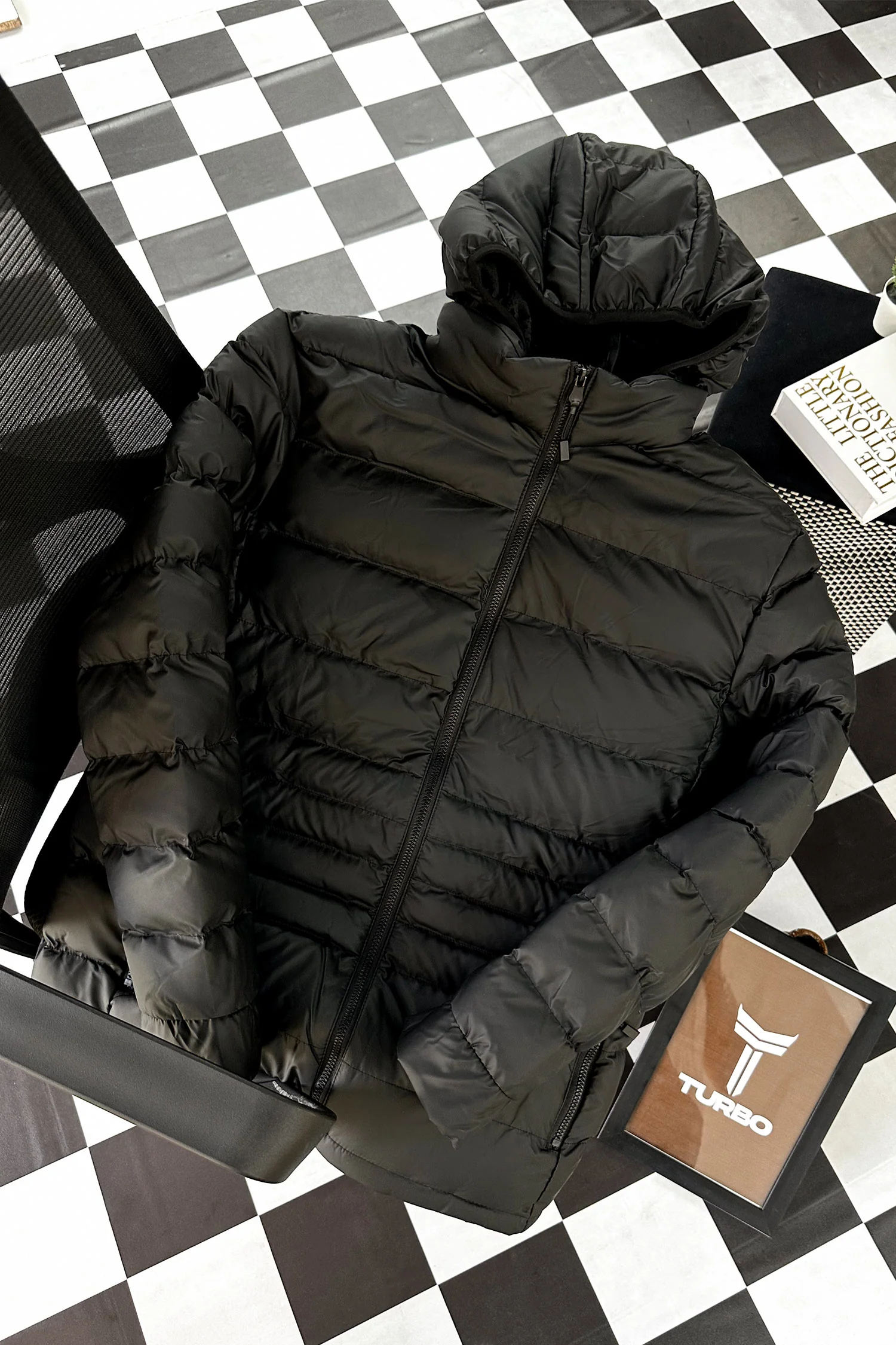 Classic Winter Down Hooded Bubble Padded Imported Puffer Jacket - Image 7
