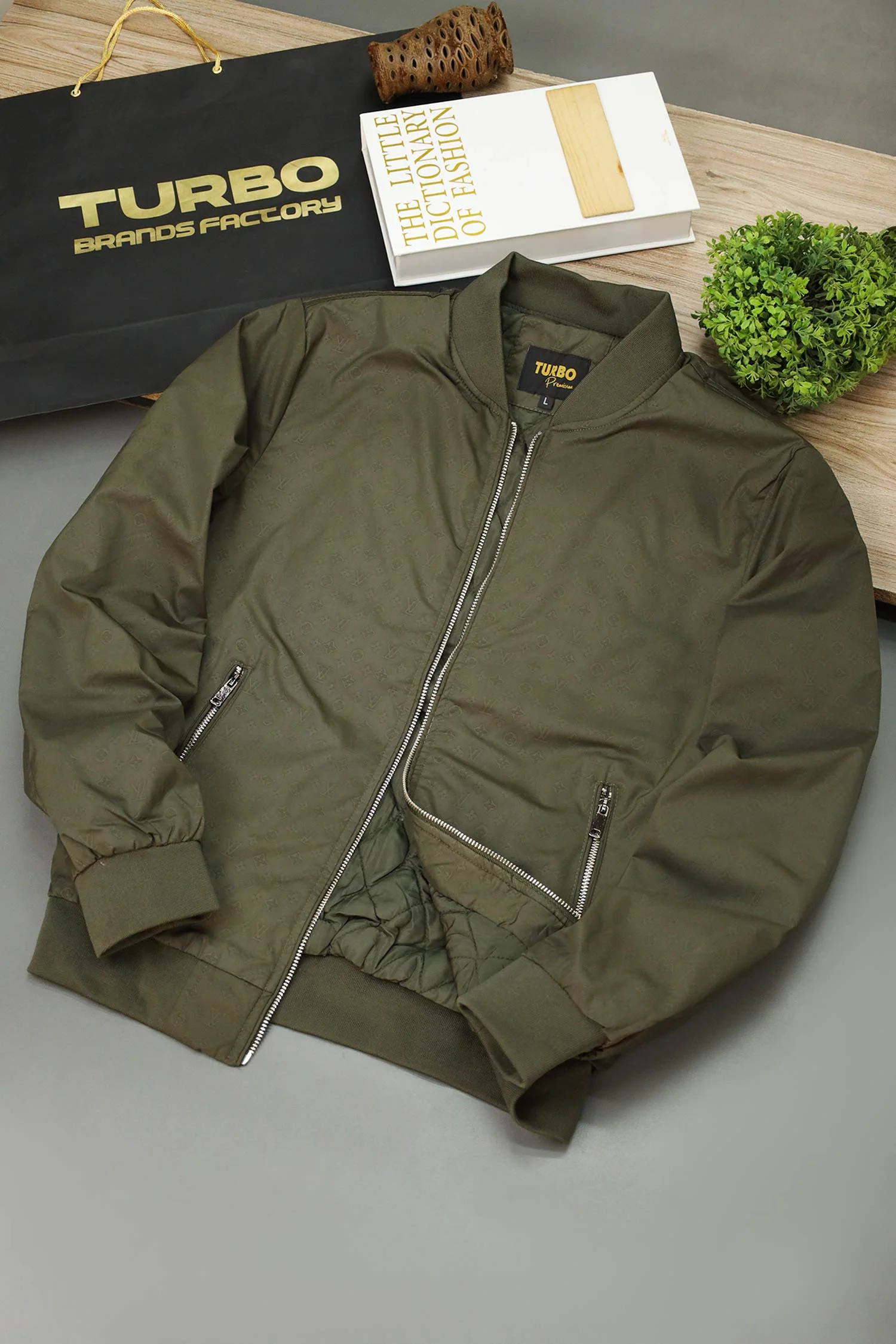Comfy Cozy Rib Style Imported Light Weight Jacket - Image 7