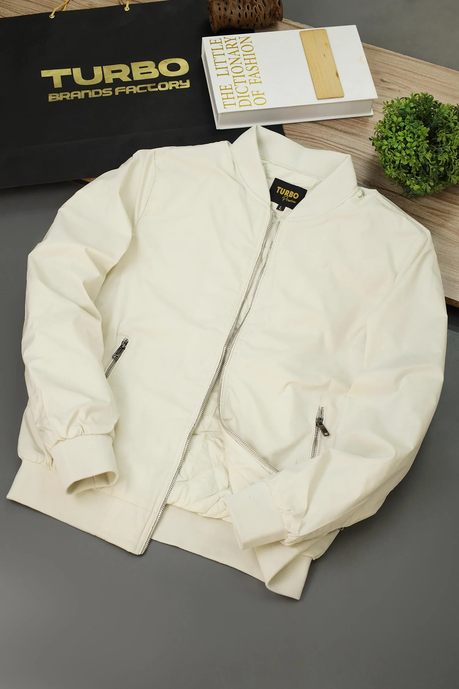 Comfy Cozy Rib Style Imported Light Weight Jacket - Image 10