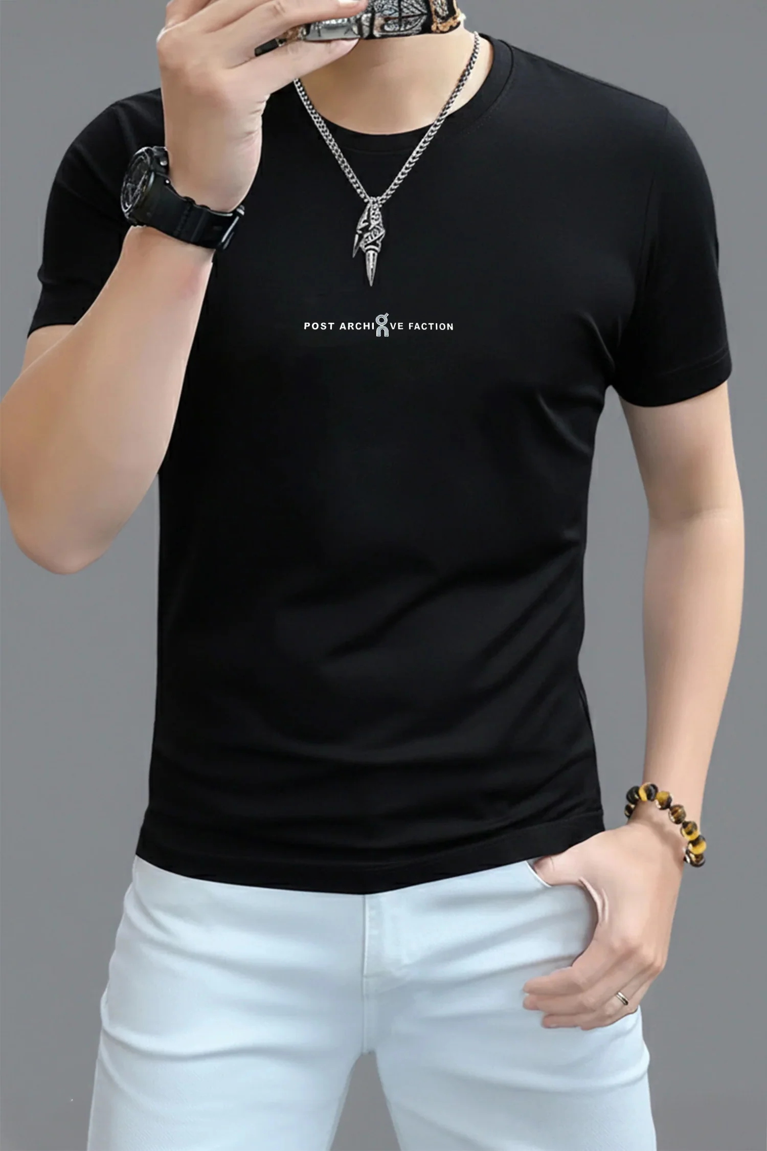 Core Fashion Round Neck T-shirt - Image 4