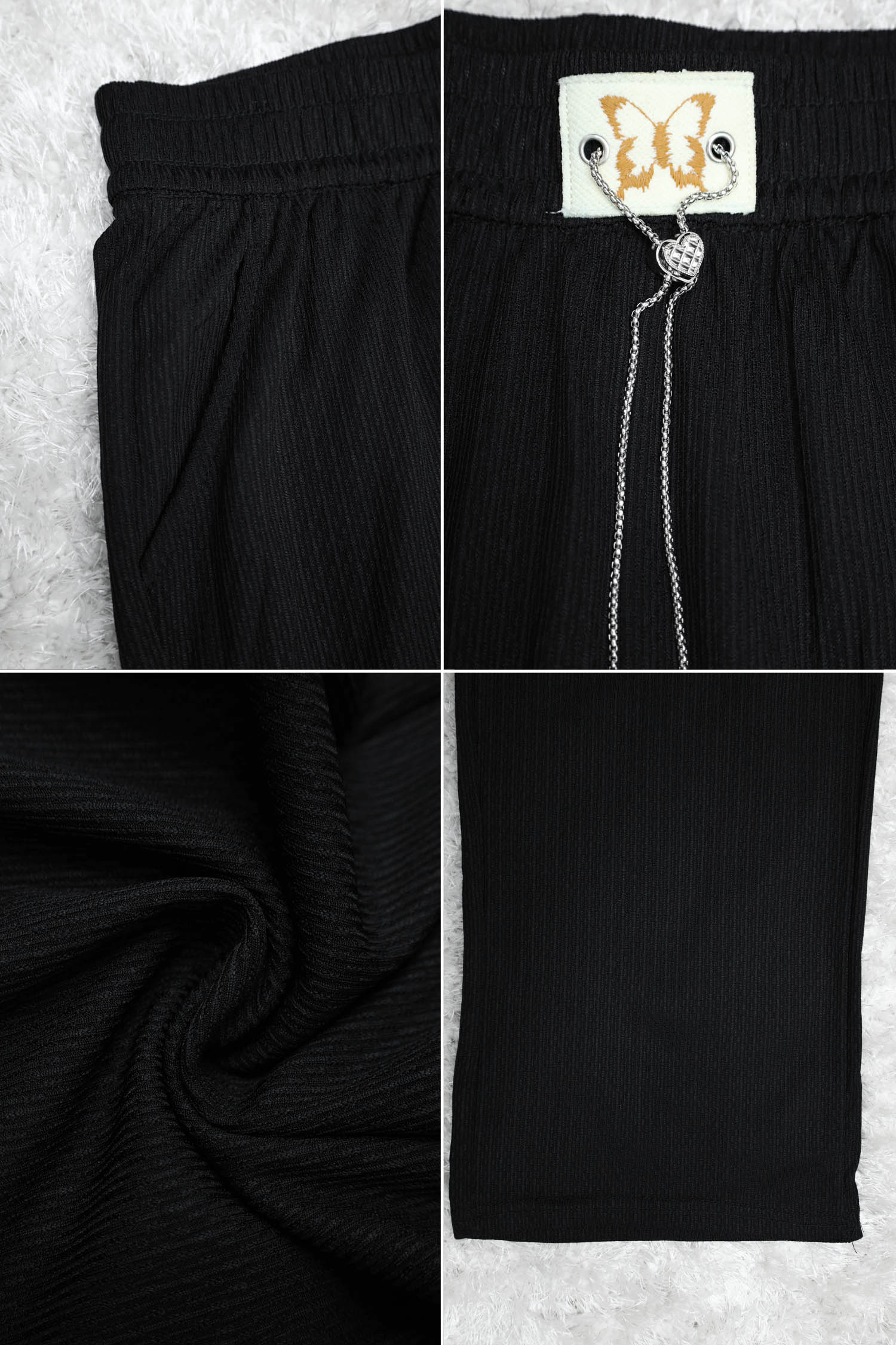 Cozy Fashion Chain Belt Style Flapper Trouser - Women - Image 19