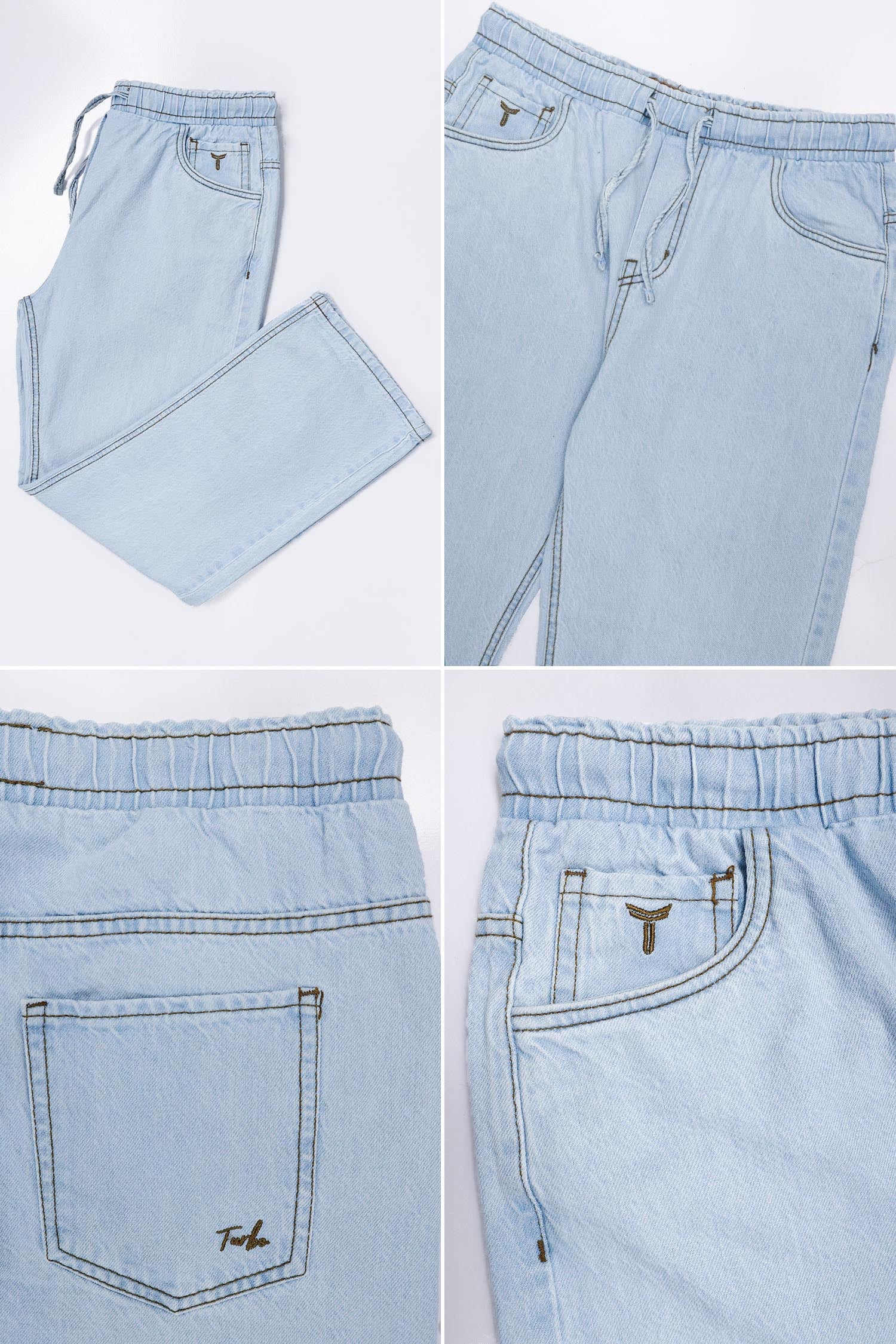 Denim 'Urban Skater' Comfort-Waist Baggy Jeans - Image 7