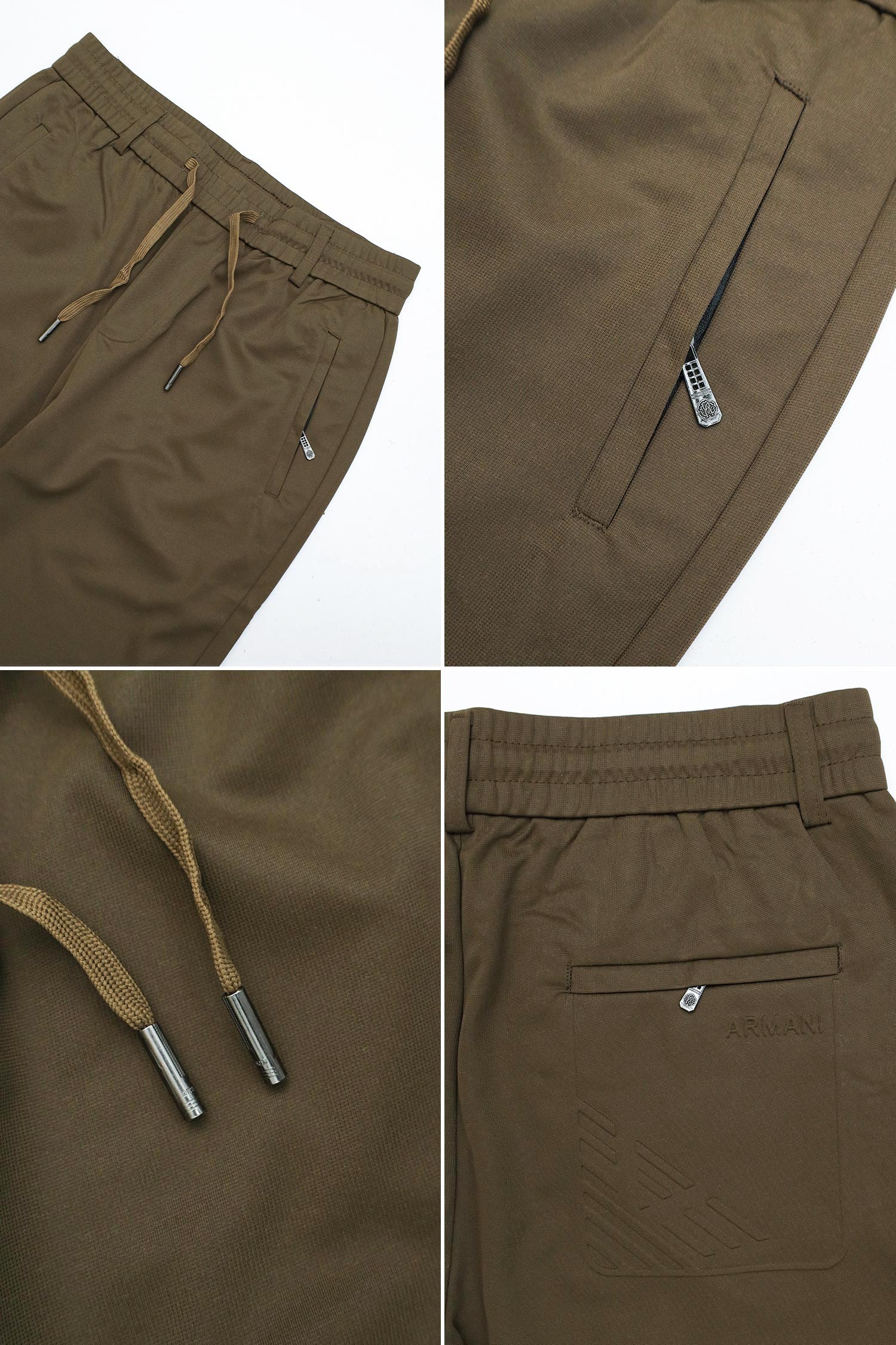 Armni Straight-Leg Imported Slim-Fit Trouser - Image 12