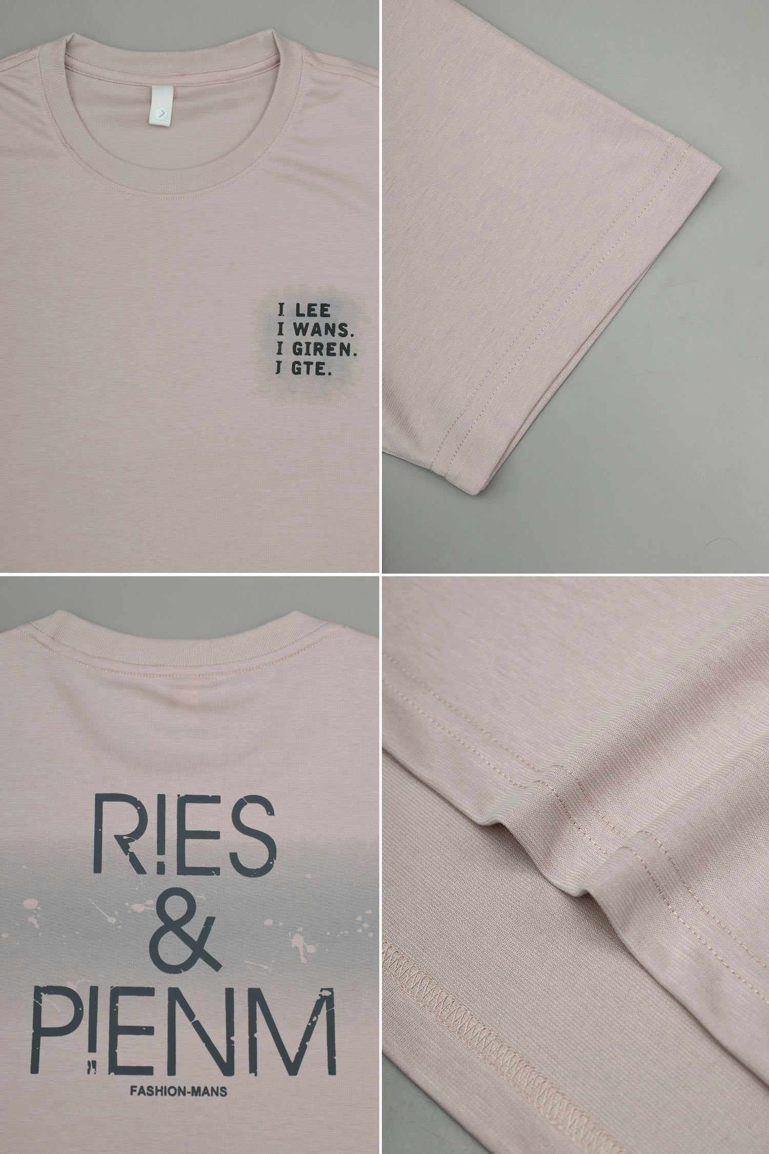 Elevate Style Mens Crew Neck T-shirt - Image 6