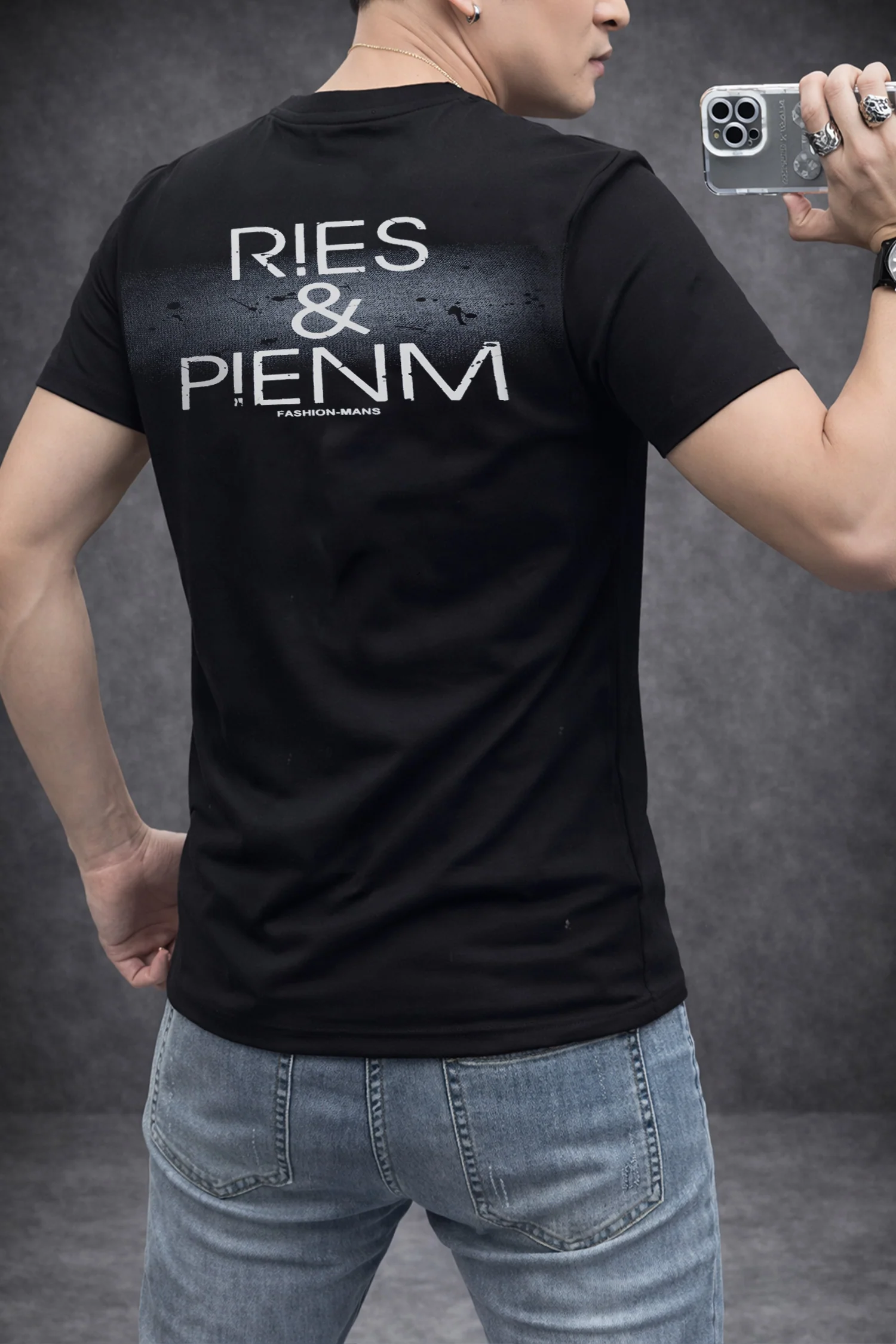 Elevate Style Mens Crew Neck T-shirt - Image 13