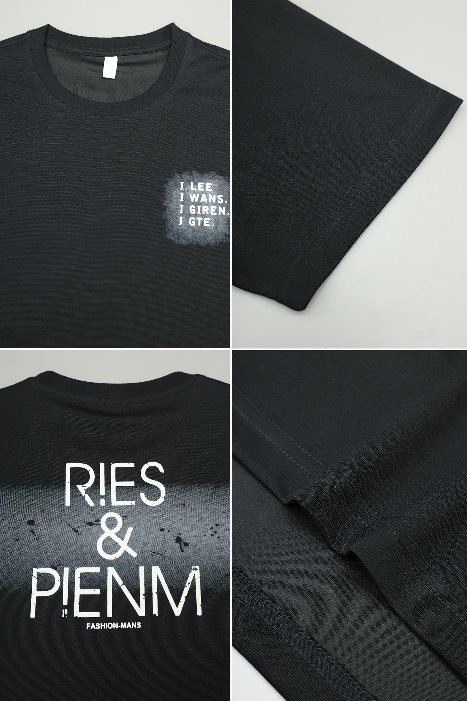 Elevate Style Mens Crew Neck T-shirt - Image 8