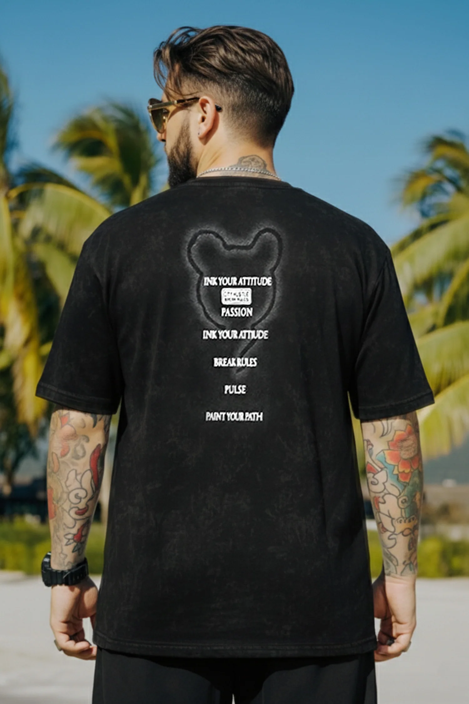 Elite Casualwear Contrast Mens T-shirt - Image 9