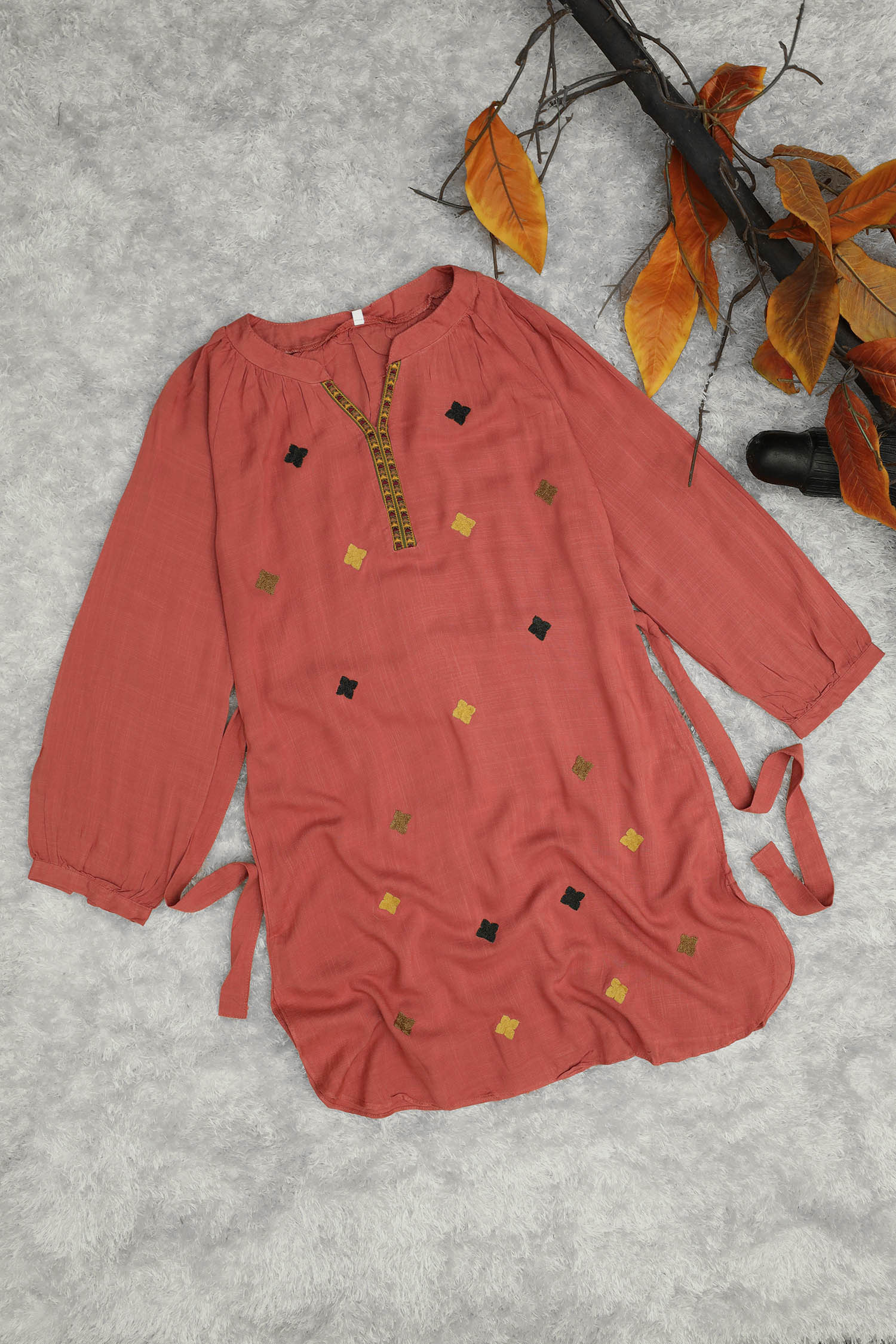 Embroidered Design Timeless Charm Turkish Imported Top - Image 3