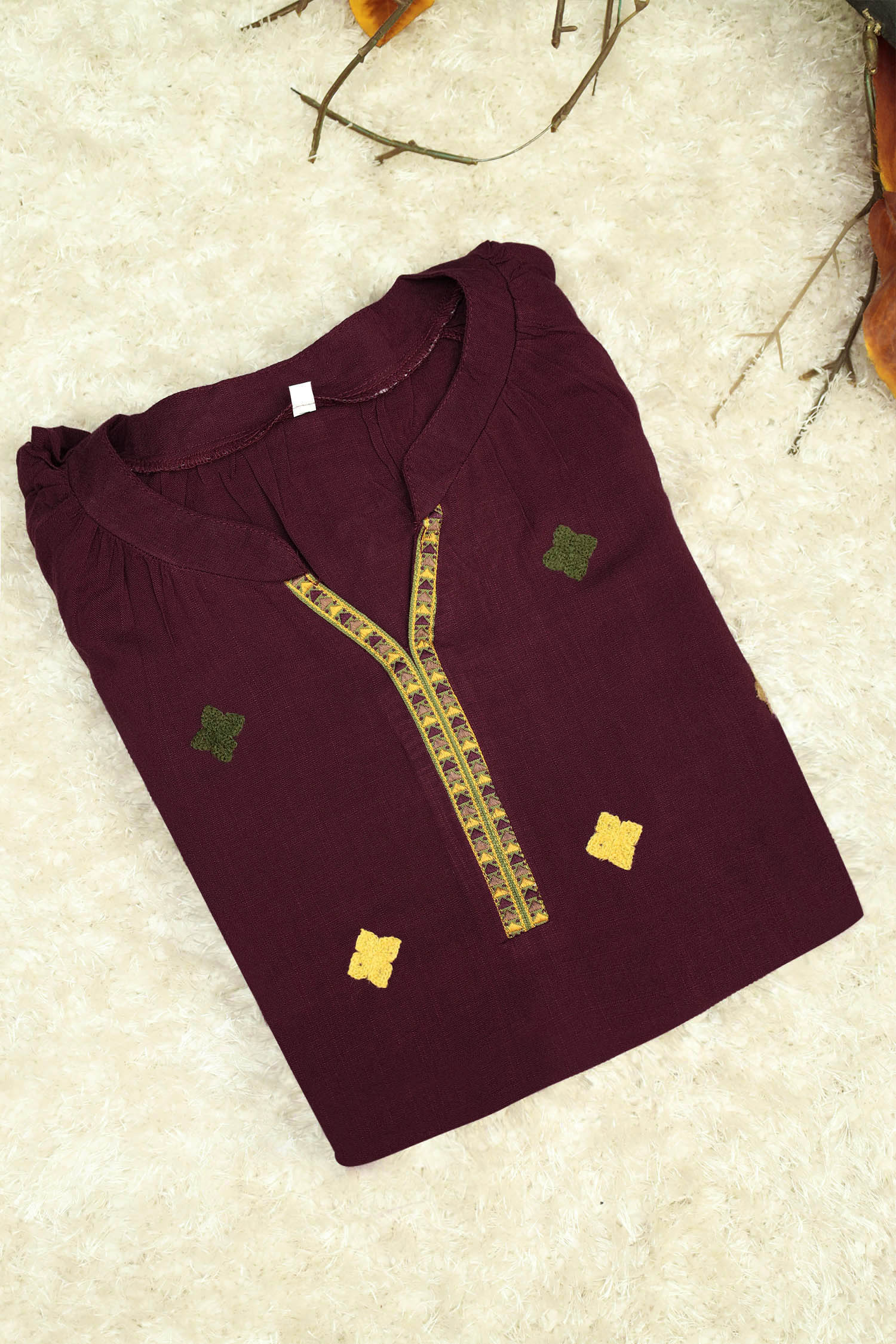 Embroidered Design Timeless Charm Turkish Imported Top - Image 9