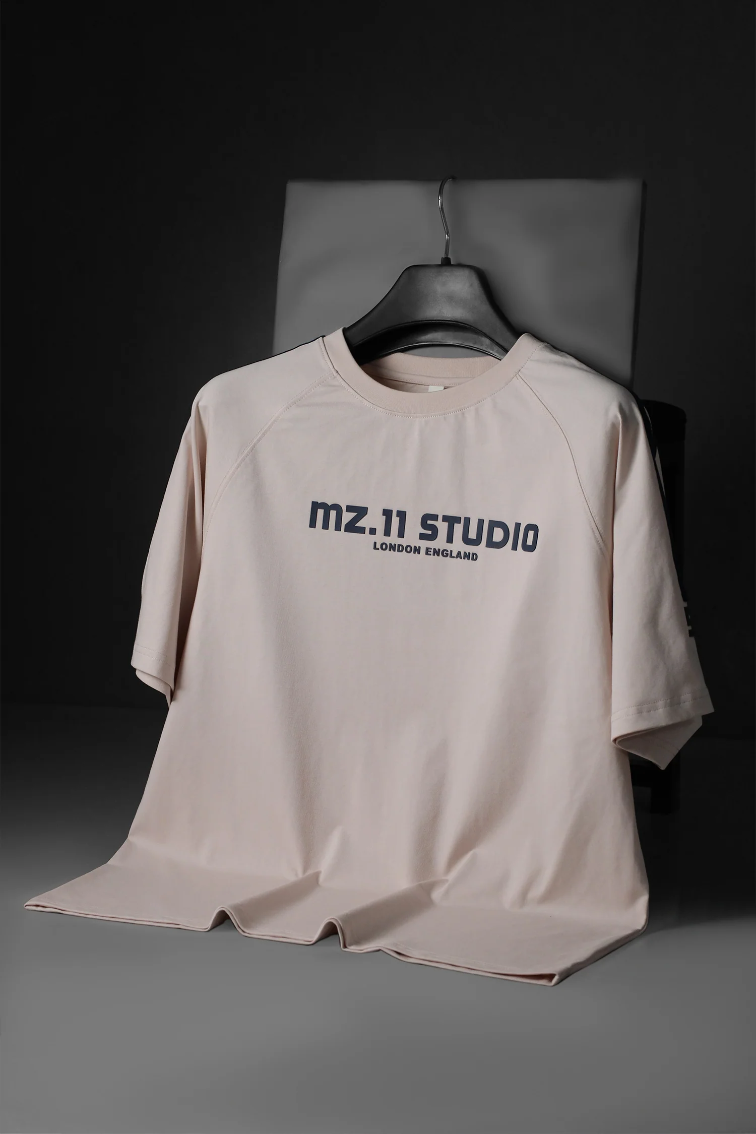 Emerald Edge Round Neck OverSize T-shirt - Image 2