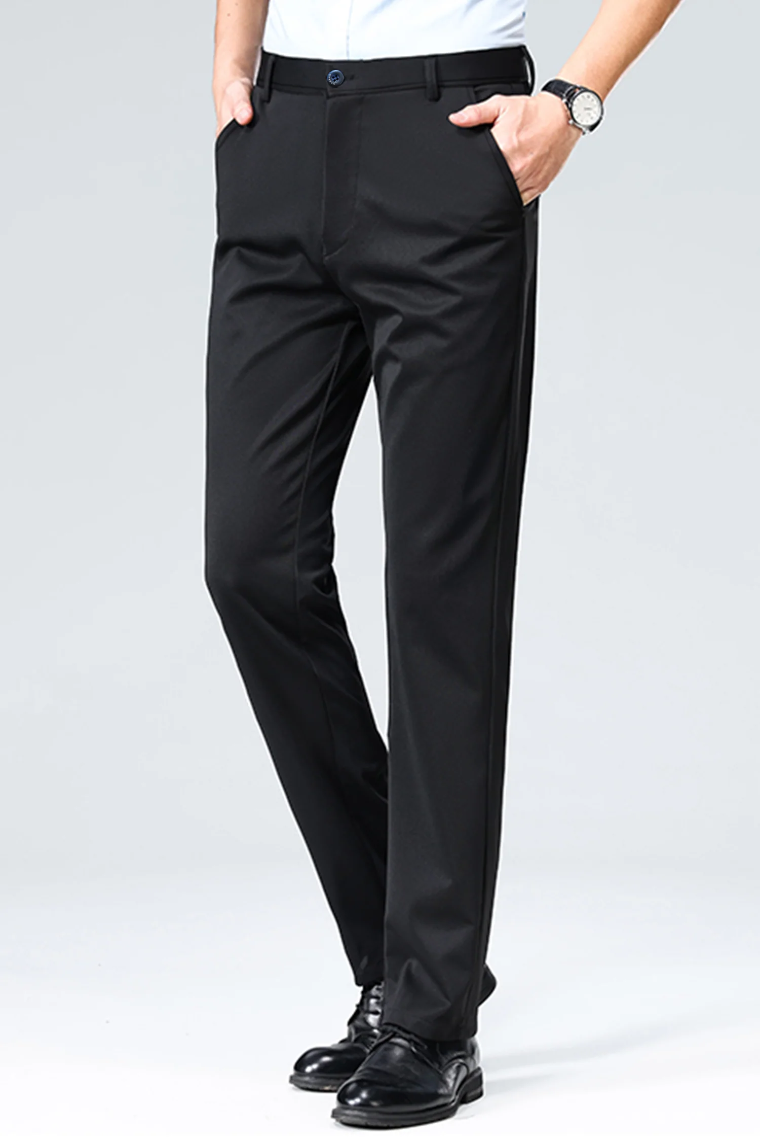 Finely Love Executive Slim fit Cotton Pant - Image 12