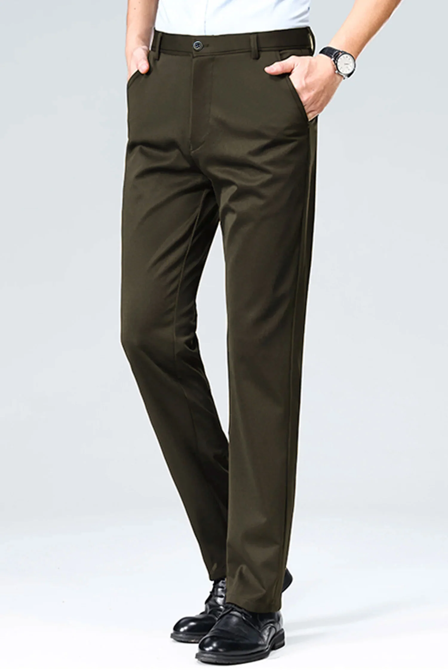 Finely Love Sleek Fit Office Wear Cotton Pant - Image 10