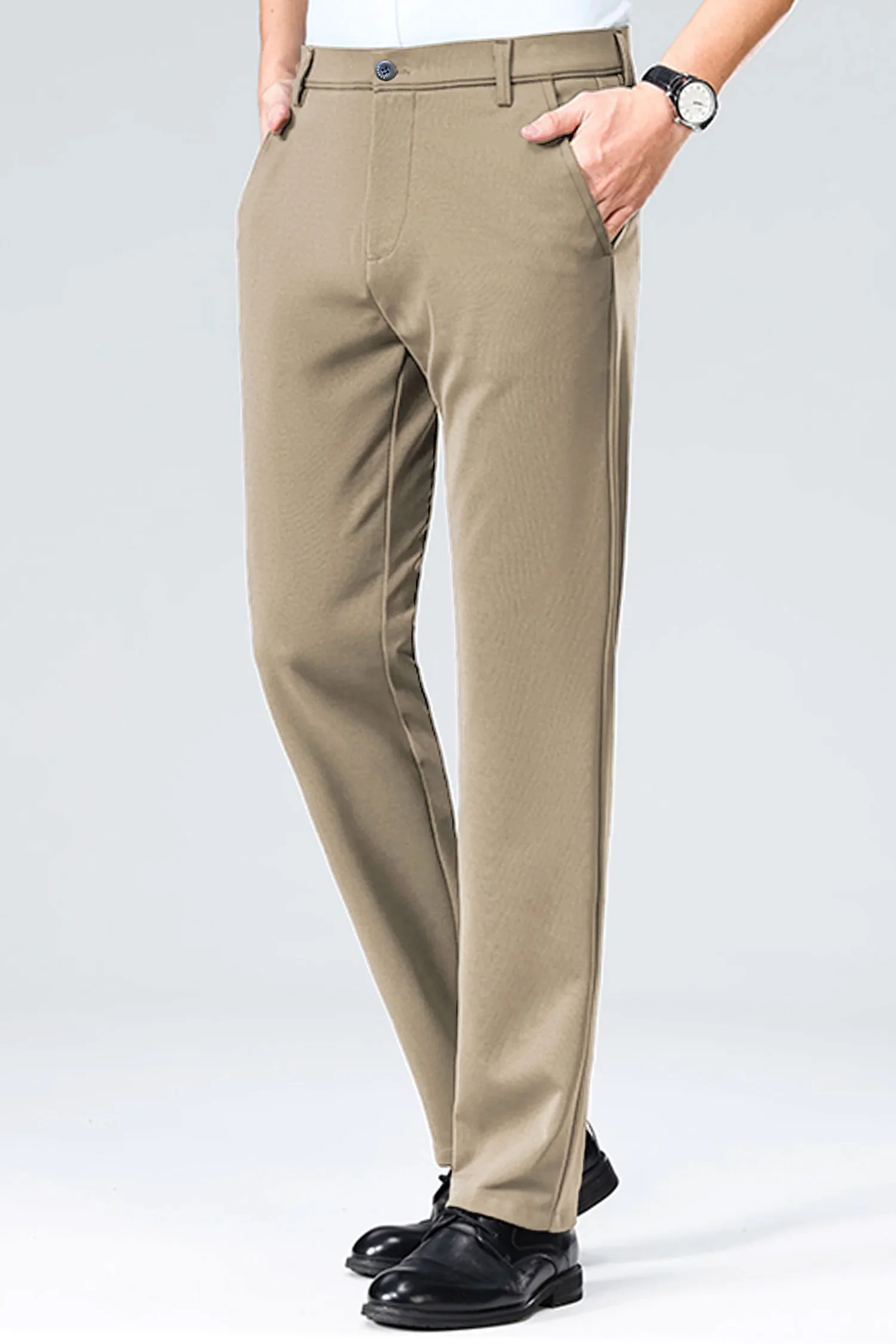 Finely Love Sleek Fit Office Wear Cotton Pant - Image 13